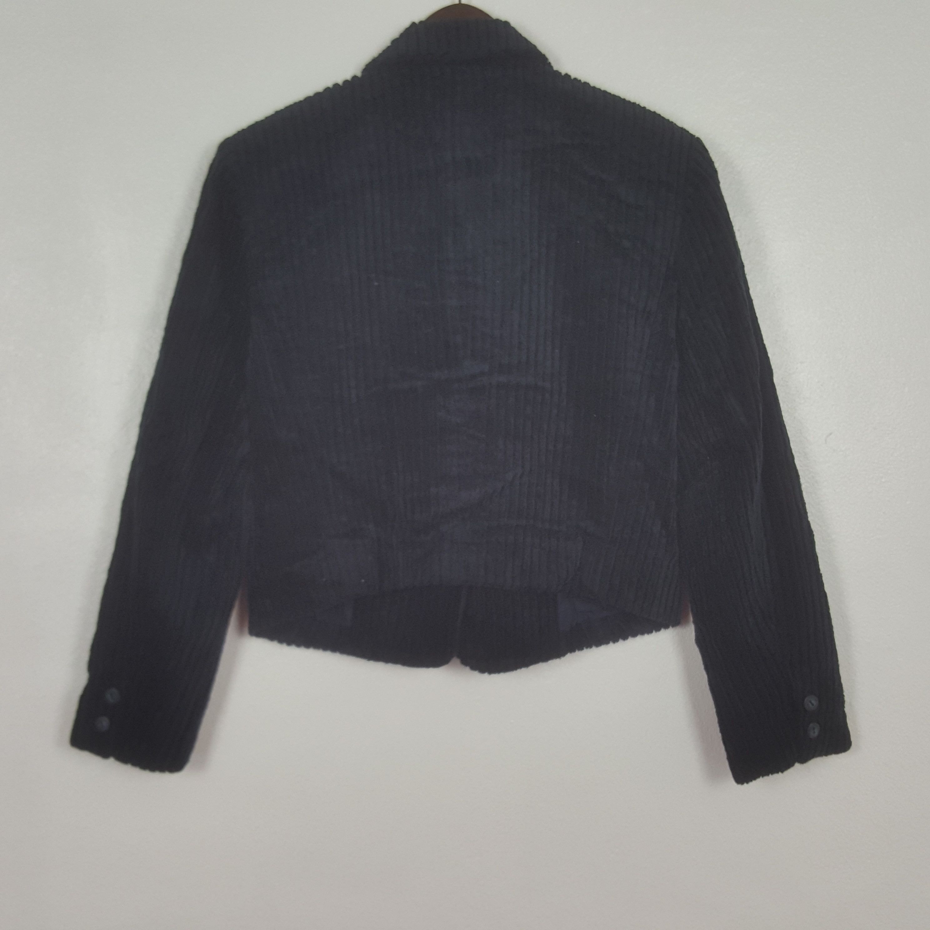 Issey Miyake Vintage Issey Miyake Classic Velvet Jacket Size XS / US 0-2 / IT 36-38 - 3 Thumbnail