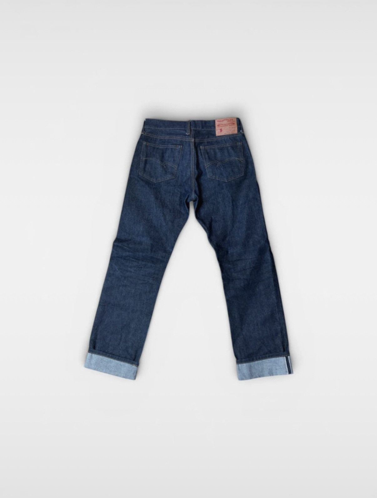 Studio D'Artisan Studio D'Artisan SD-103 Straight Raw Denim Jeans Size 31 Size US 31 - 2 Thumbnail