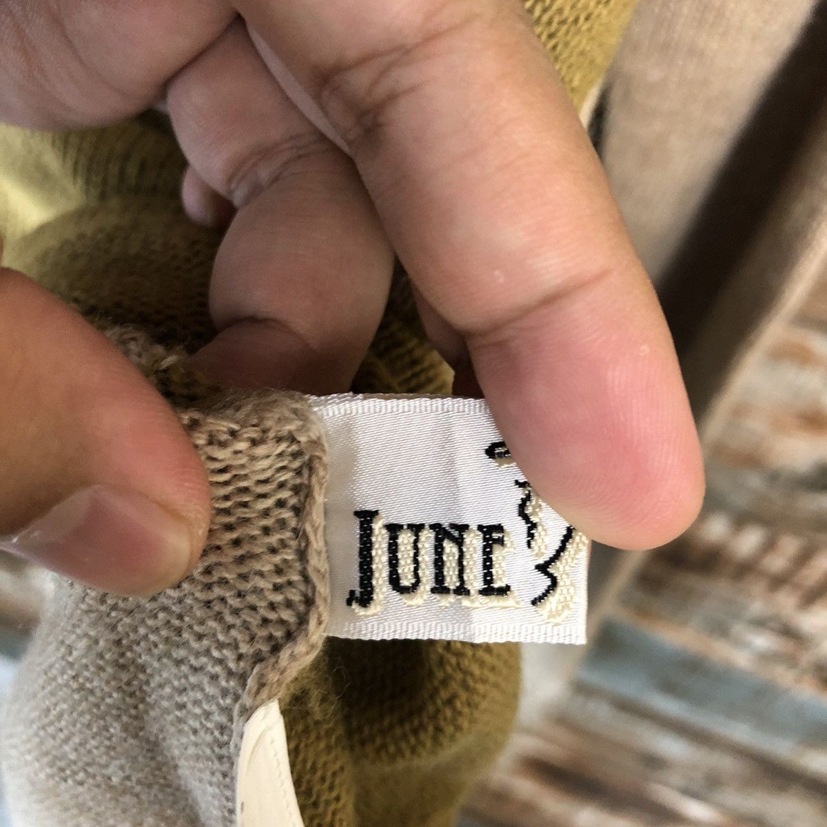 Homespun Knitwear × Japanese Brand × Vintage Jude Bride Brown vintage Knitwear #A1619 Size M / US 6-8 / IT 42-44 - 12 Thumbnail