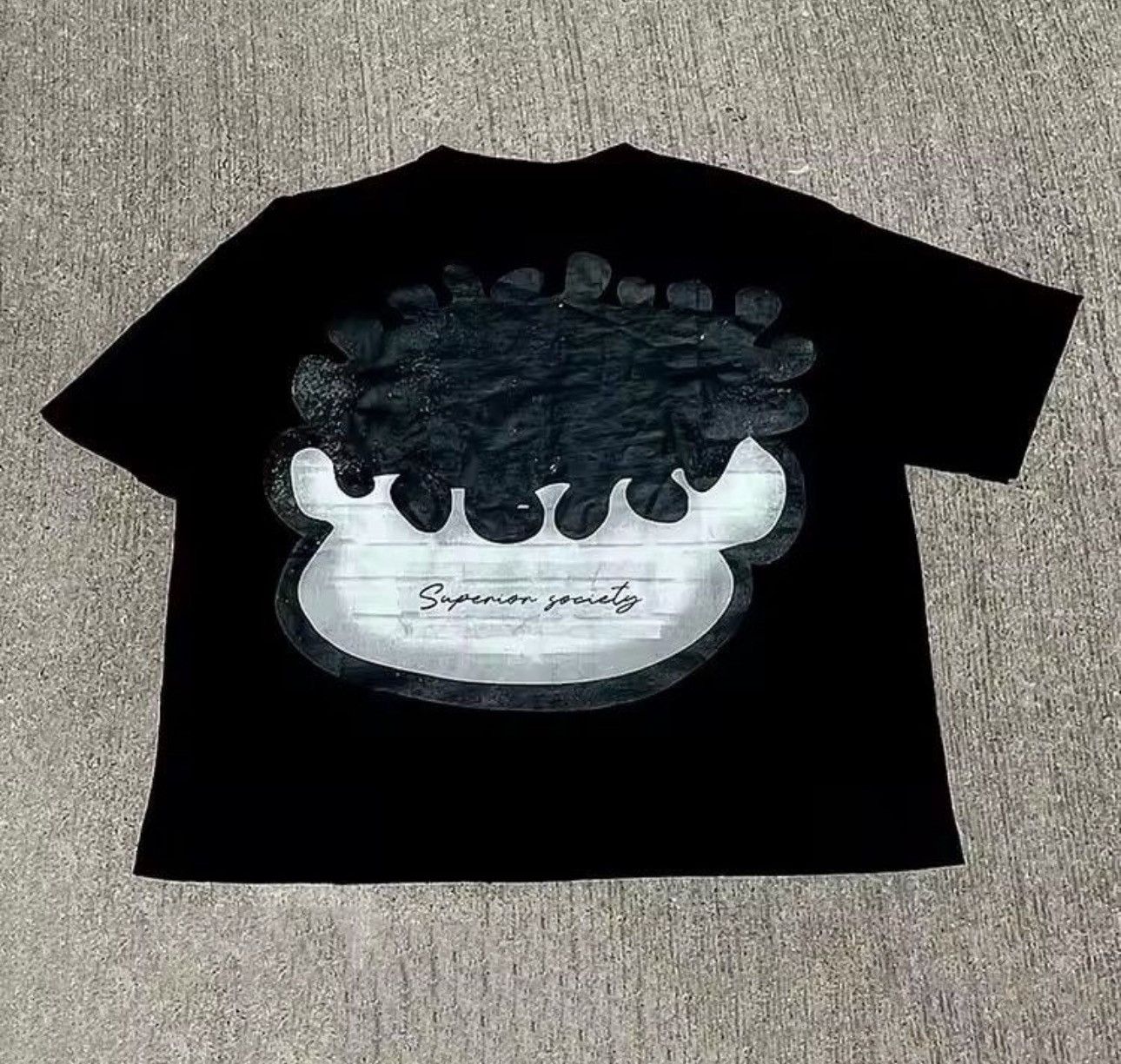 Other Graphic Face Print Design Cotton T-Shirt Size US M / EU 48-50 / 2 - 2 Thumbnail