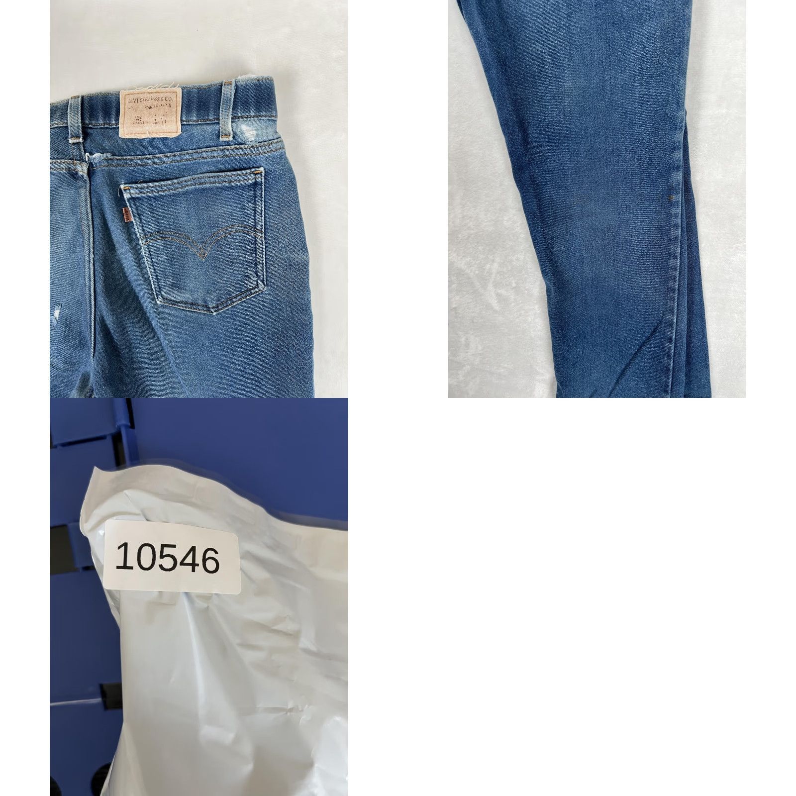 Levi's VINTAGE Levi's Action Jeans Mens 38x30 Blue Jeans Regular Waist 38 Inseam 30 USA Made Denim Size US 38 / EU 54 - 10 Thumbnail