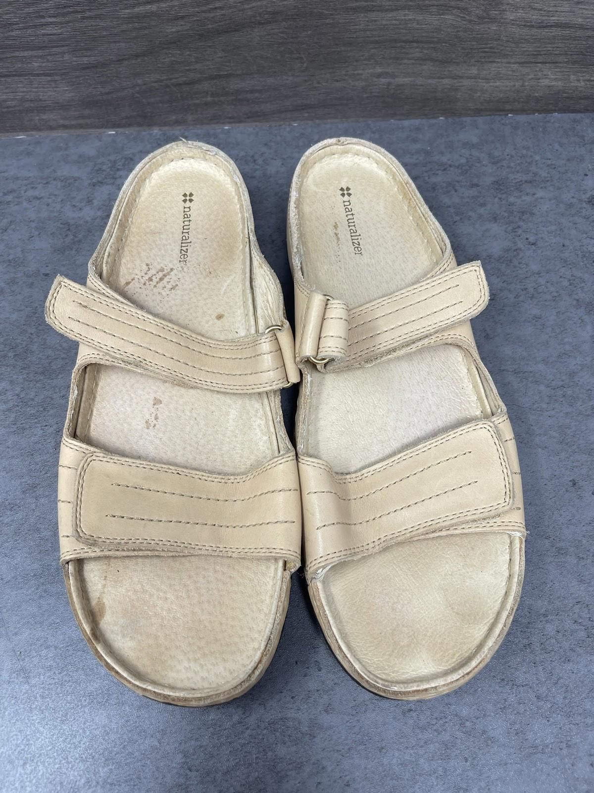 Other Naturalizer Sandals Womens Size 12 Leather Two Strap Size US 12 / IT 42 - 3 Thumbnail