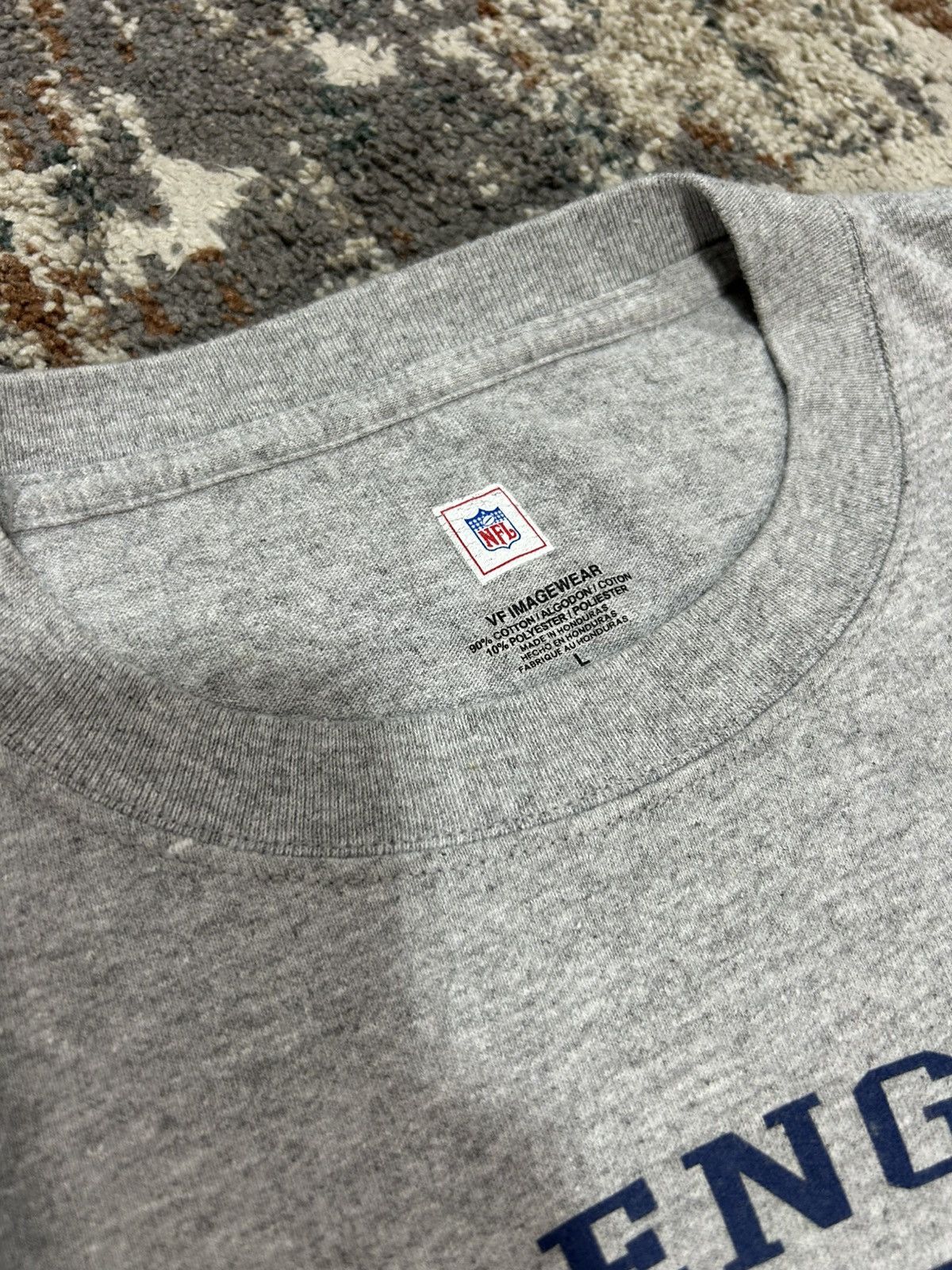 NFL Y2K New England Patriots Brady-Era Tee Size US L / EU 52-54 / 3 - 3 Thumbnail