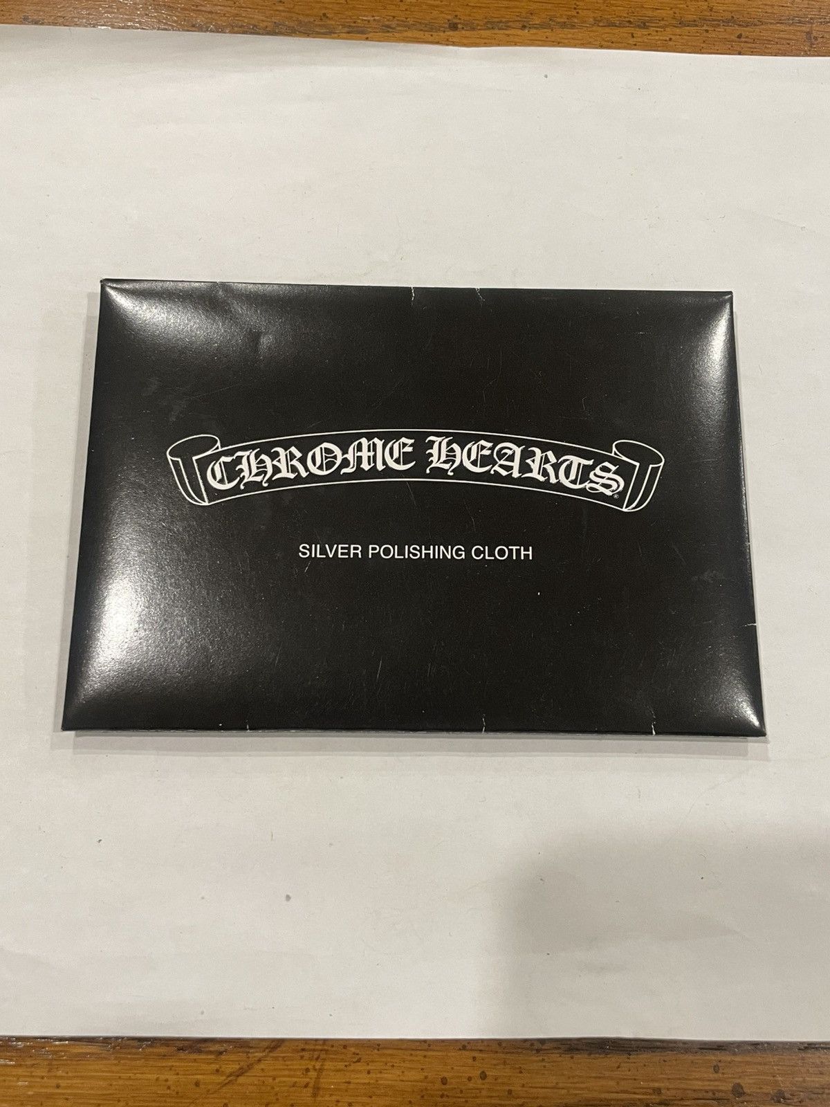 NEW Chrome Hearts Large Silver Polishing Cloth