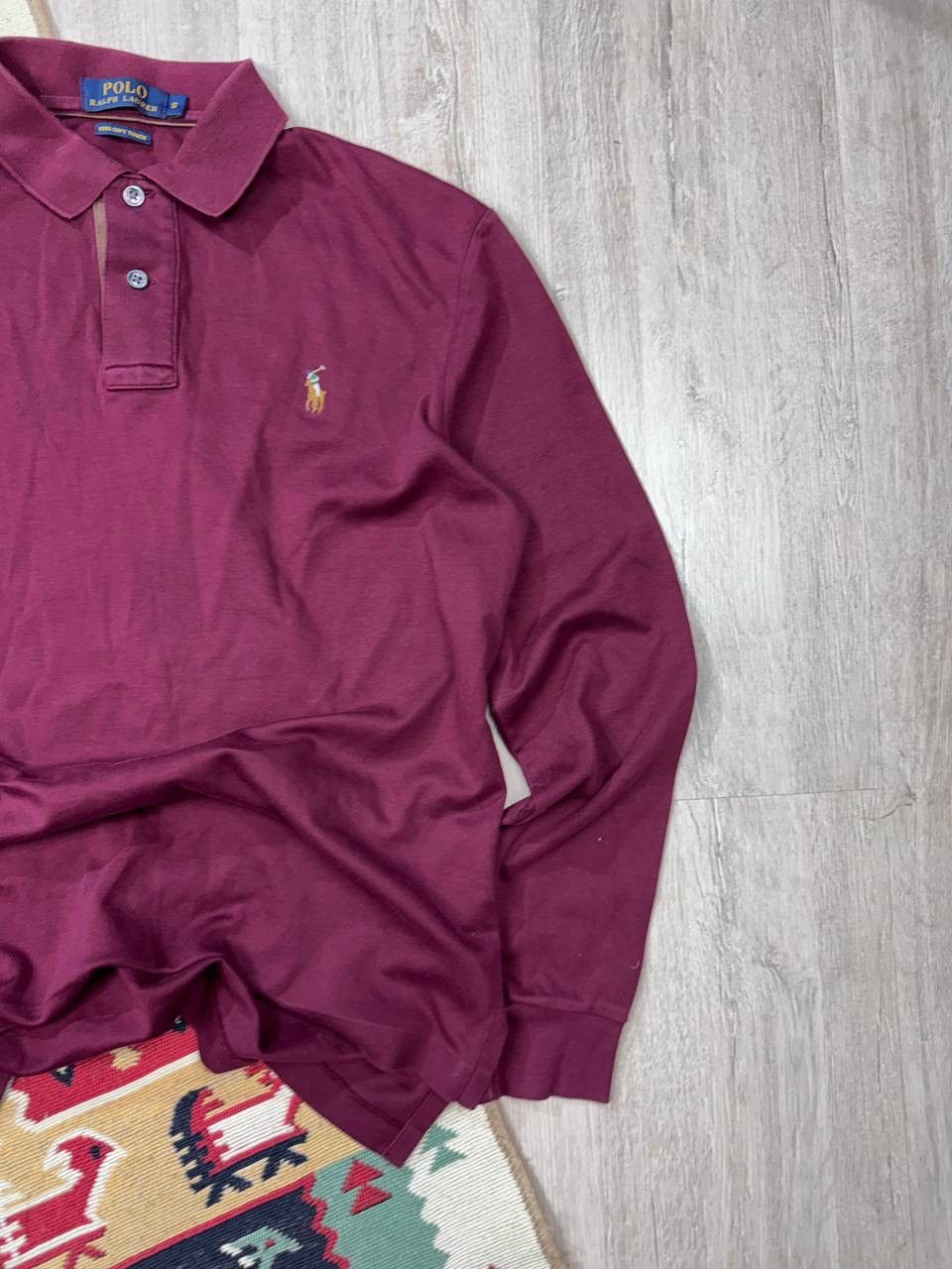 Polo Ralph Lauren × Vintage Vintage Polo Ralph Lauren Y2K Rugby Polo Longsleev Size US S / EU 44-46 / 1 - 3 Thumbnail