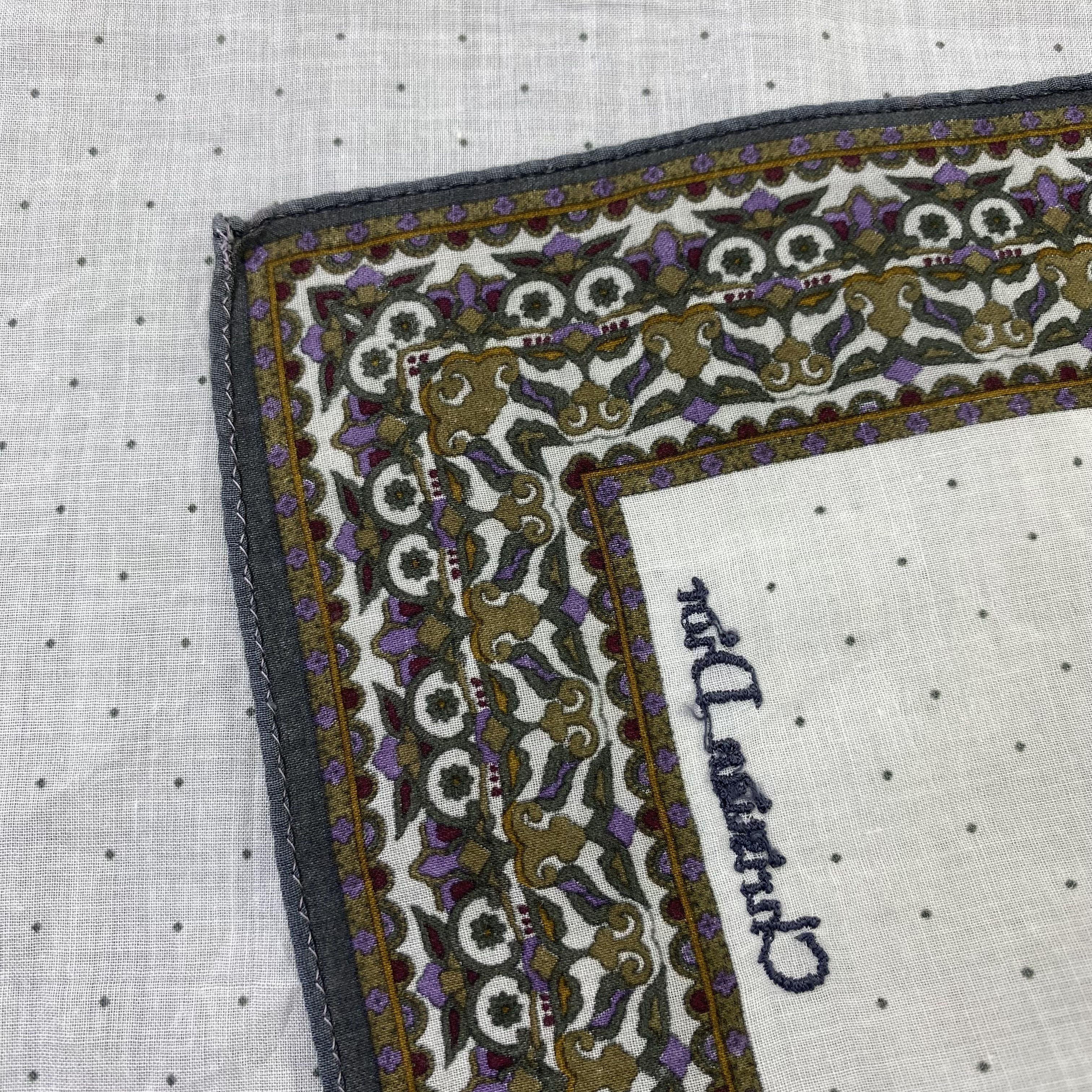Designer Christian Dior Handkerchief Neckerchief Bandana-B1605 Size ONE SIZE - 6 Thumbnail