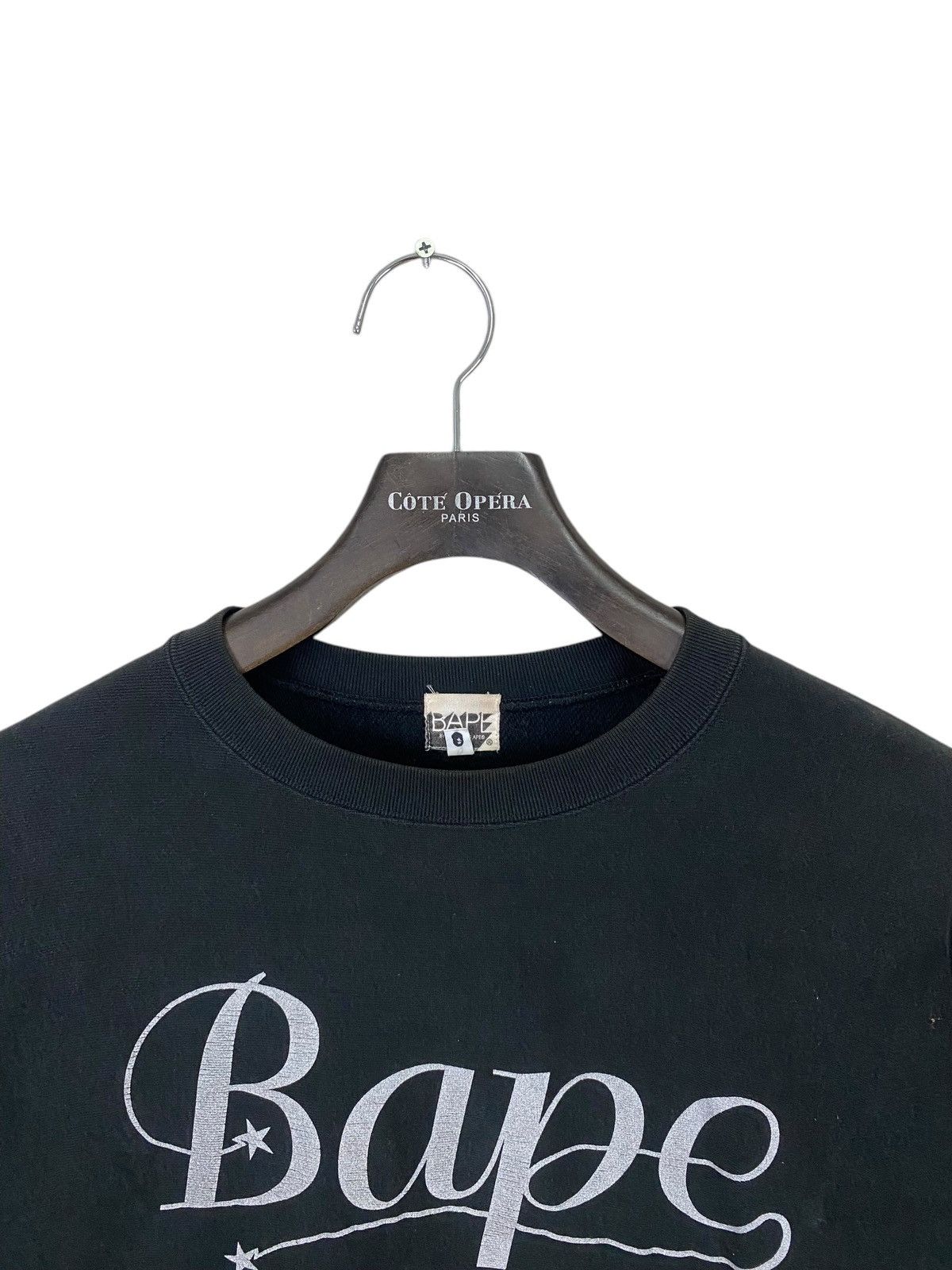 Bape Vintage bape spell out sweatshirt crewneck distressed Size US L / EU 52-54 / 3 - 6 Thumbnail