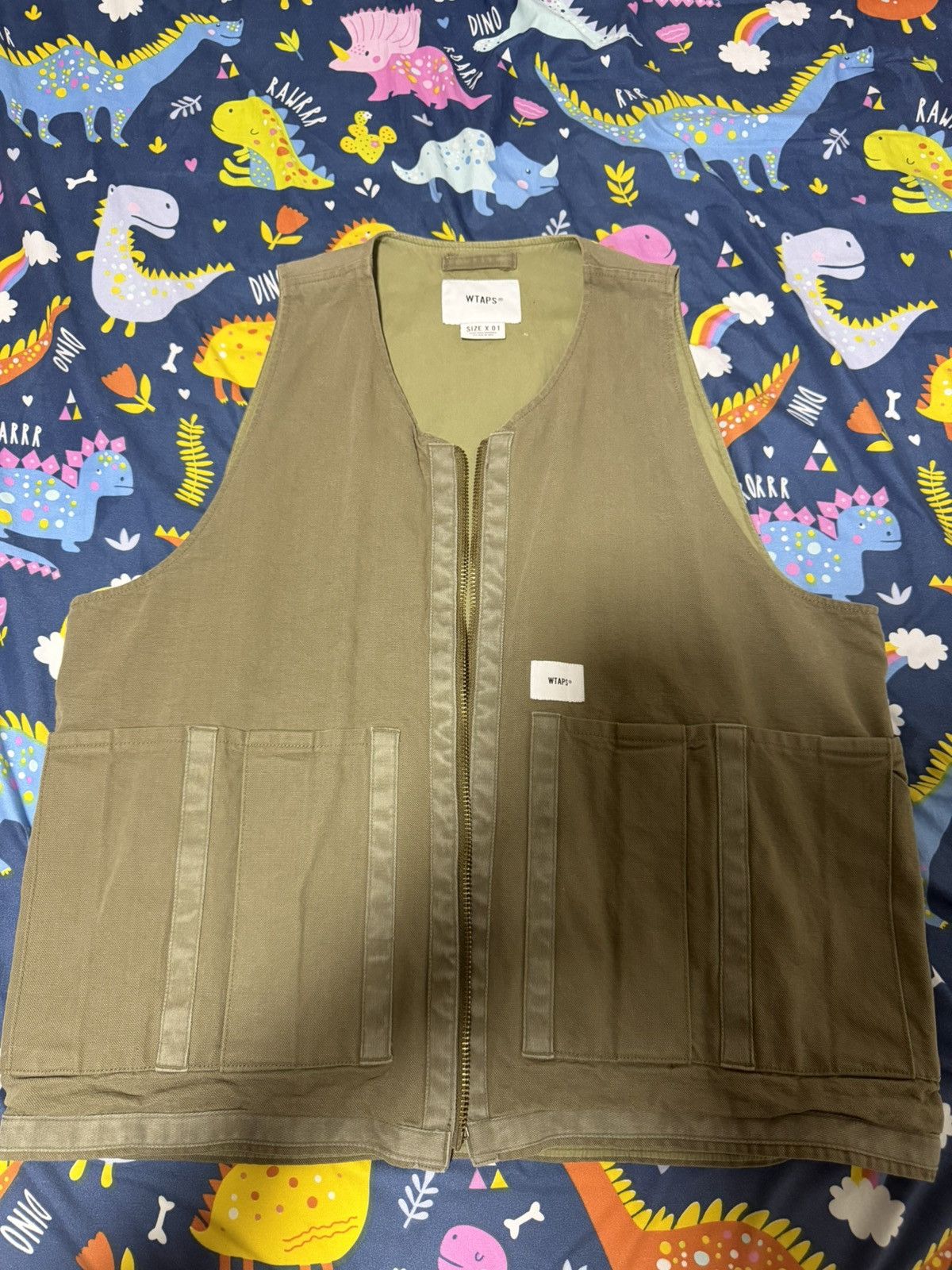 Wtaps Wtaps rack tactical cotton oxford vest Size US S / EU 44-46 / 1 - 1 Thumbnail