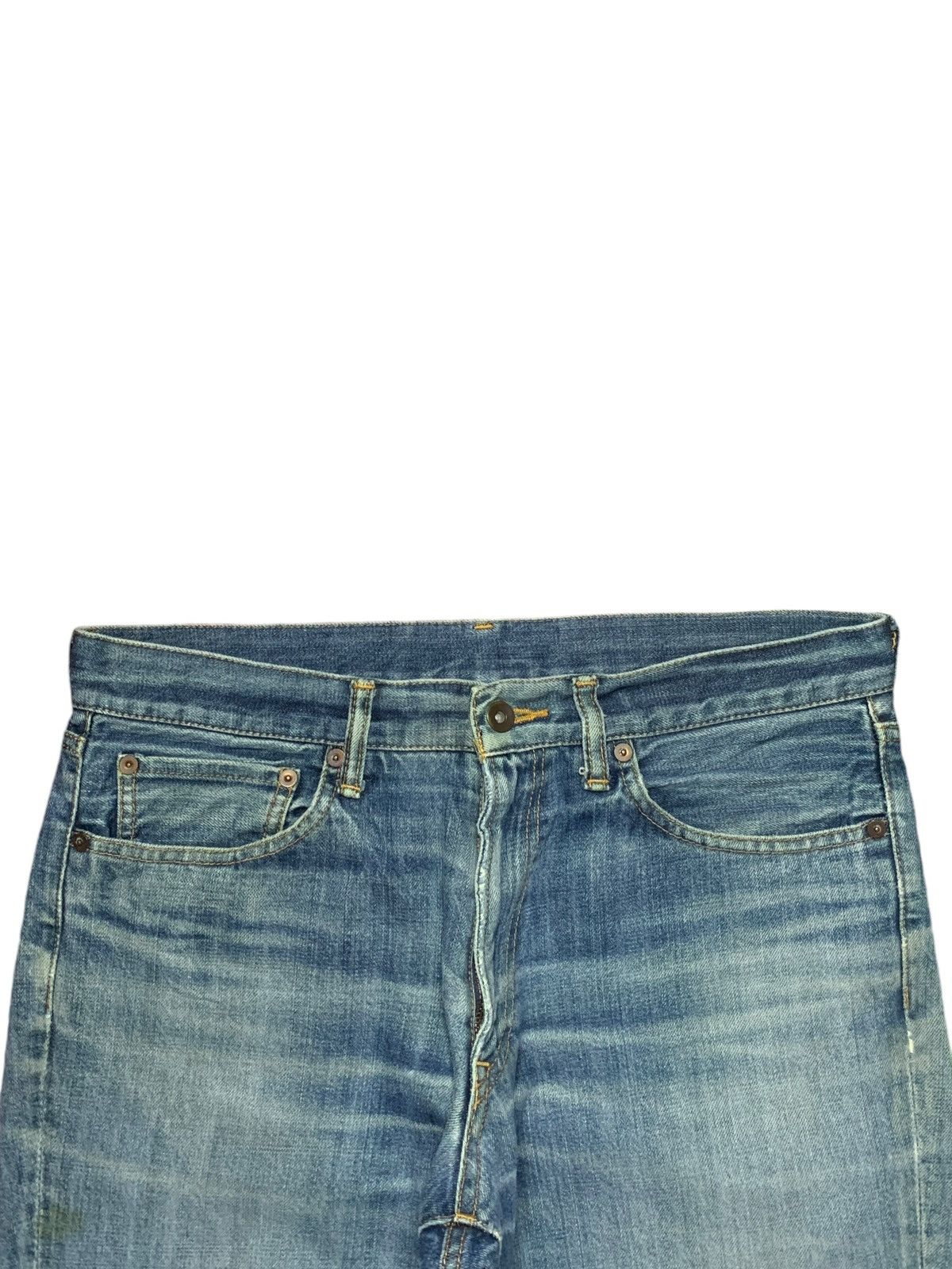 Japanese Brand SALES🔥Vintage Japanese Mud Wash Distressed Baggy Jeans Size US 34 / EU 50 - 4 Thumbnail