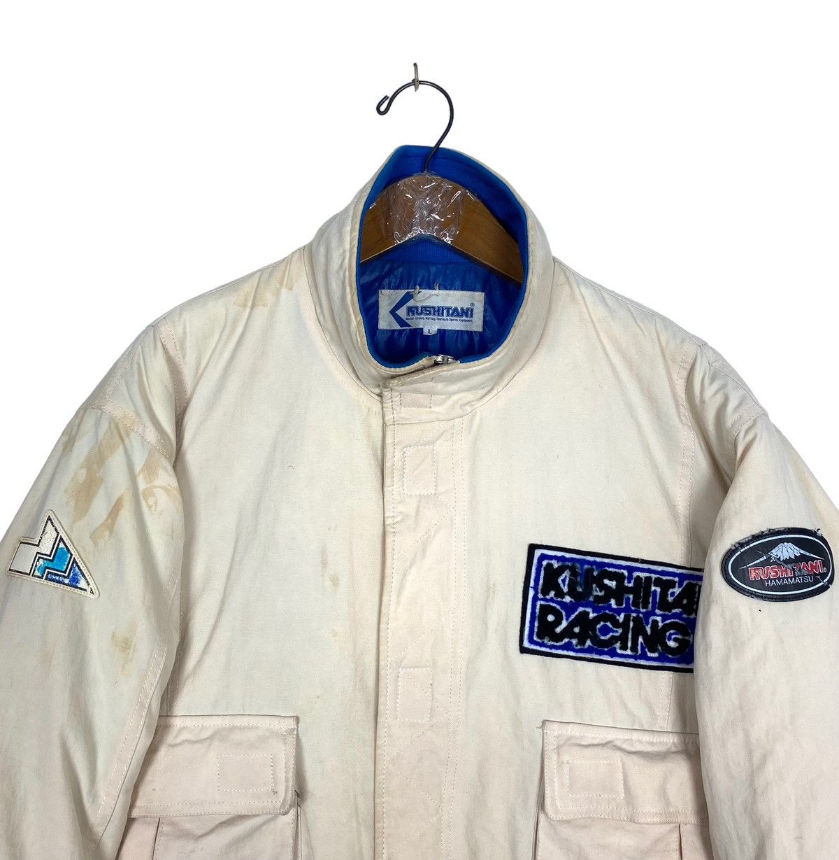 Japanese Brand Rare‼️ Vtg Kushitani Racing Jacket Big Logo Made in Japan Size US M / EU 48-50 / 2 - 4 Thumbnail