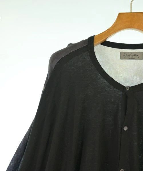 Yohji Yamamoto Yohji Yamamoto POUR HOMME/Black x Blue x Gray Coat Size US L / EU 52-54 / 3 - 4 Thumbnail