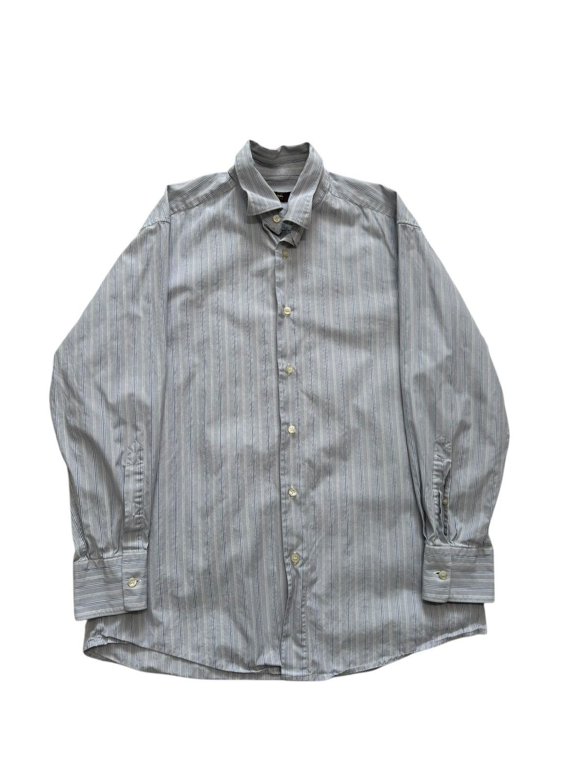 Ermenegildo Zegna Ermenegildo Zegna Shirt Size US XL / EU 56 / 4 - 1 Thumbnail