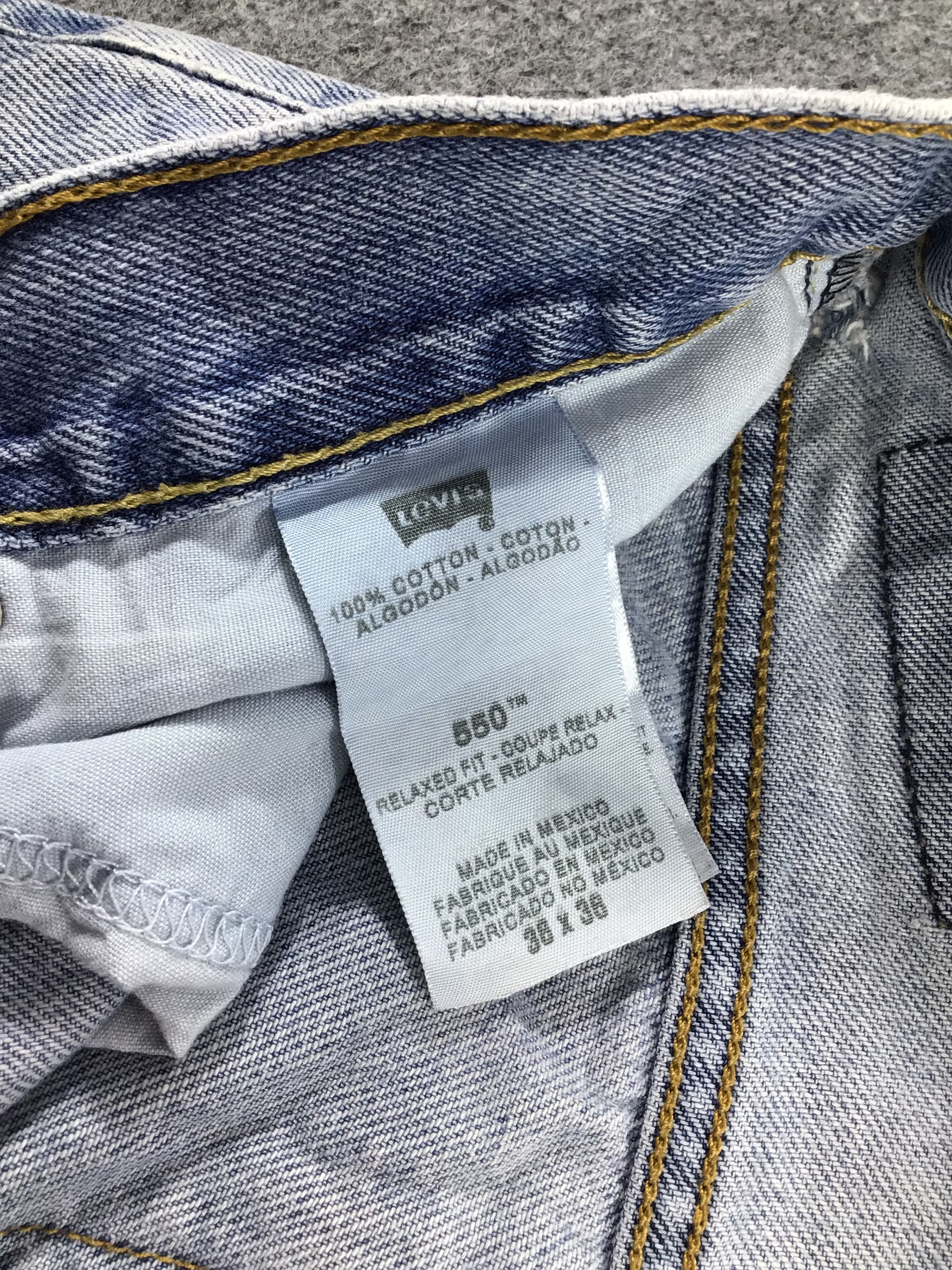 Levi's Vintage Levis Jeans Lot 550-J810 Size US 35 - 9 Thumbnail