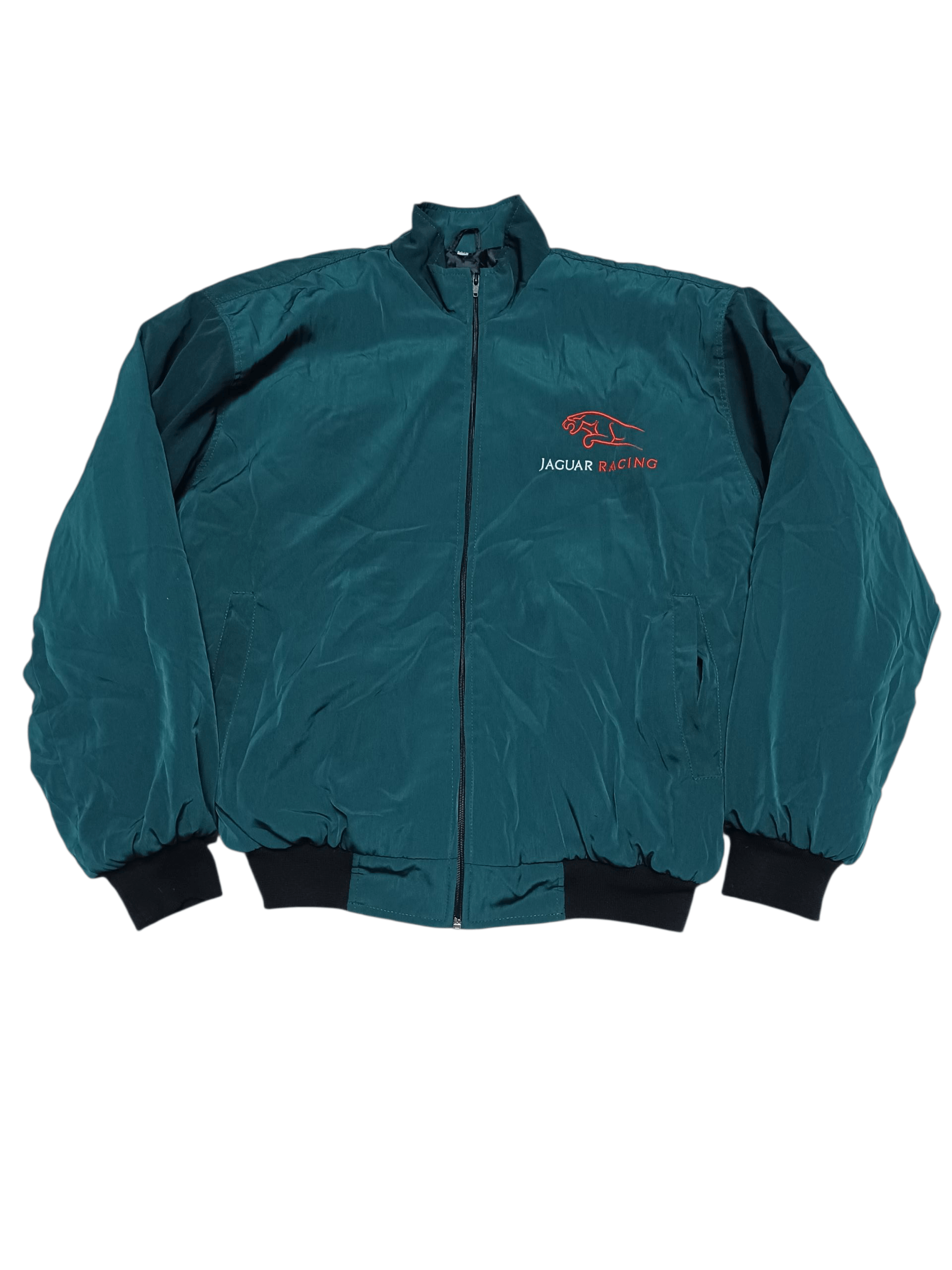 Other JAGUAR RACING VINTAGE BIG LOGO BOMBER JACKET Size US XL / EU 56 / 4 - 1 Thumbnail