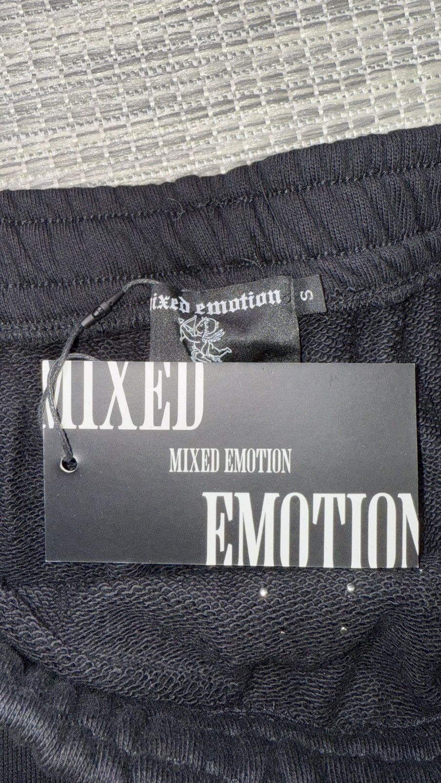 Other Mixed Emotion Black 'ME' Logo Shorts Size US 30 / EU 46 - 2 Thumbnail