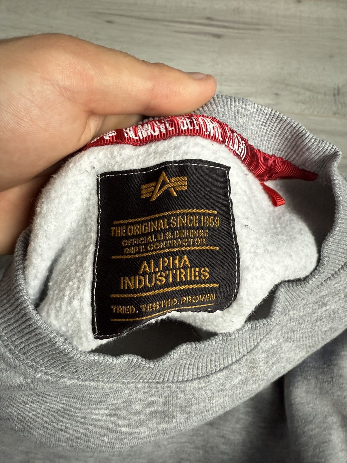 Alpha Industries × NASA Sweatshirt Alpha Industries NASA Crewneck Size US XXL / EU 58 / 5 - 4 Thumbnail