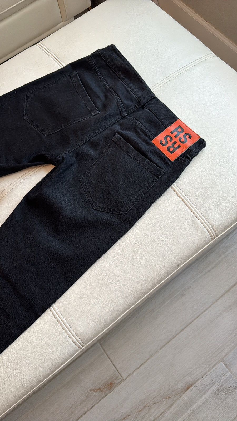 Raf Simons Raf Simons Denim “RS LOGO” Size US 30 / EU 46 - 10 Thumbnail