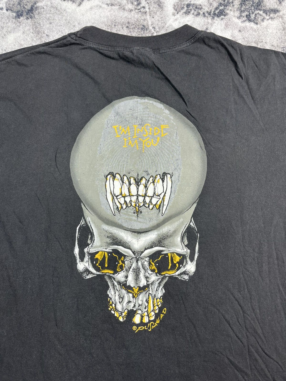 Metallica Vintage 1994 Metallica Skull Tee Music Max Log Shop Size US XL / EU 56 / 4 - 14 Thumbnail