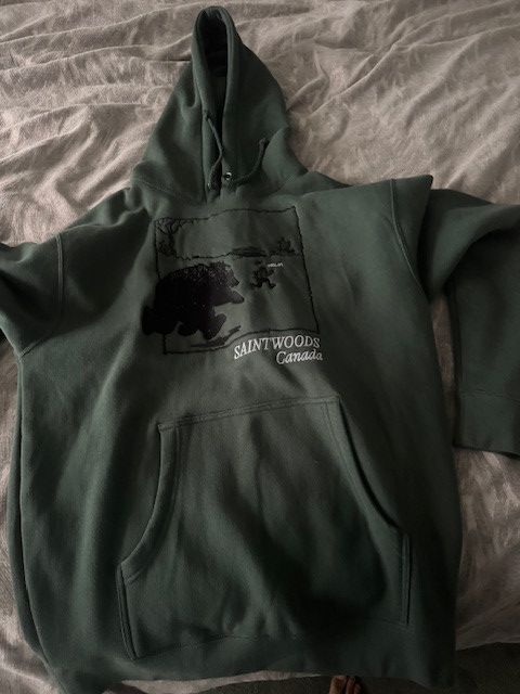 Saintwoods RARE SAINTWOODS BEAR HOODIE Size US M / EU 48-50 / 2 - 3 Thumbnail