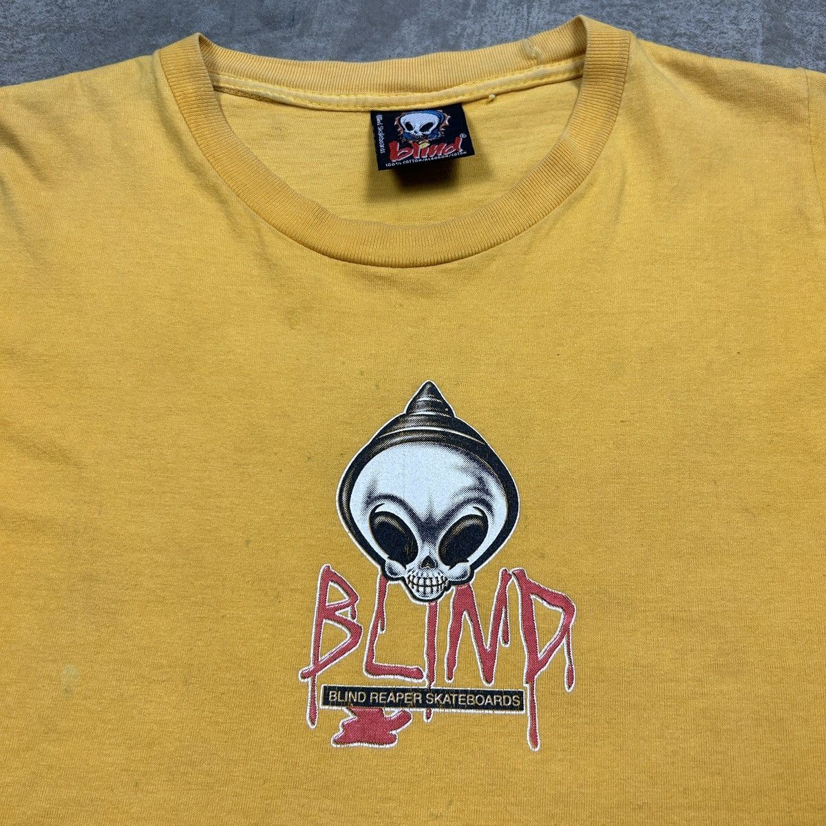 Blind Skateboards × Vintage 1990s Blind Skateboarding - Reaper Size US S / EU 44-46 / 1 - 7 Thumbnail