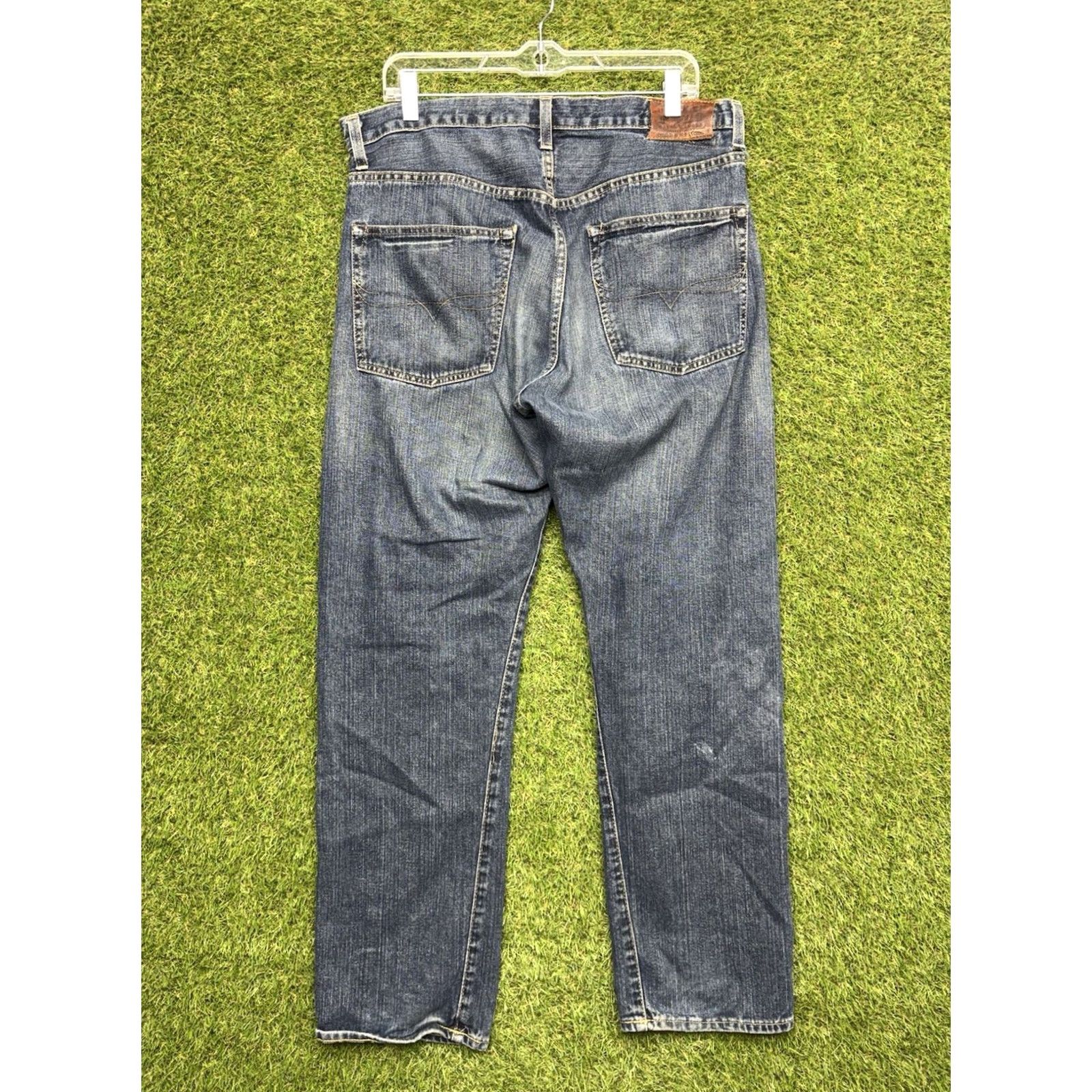 Polo Ralph Lauren Polo Ralph Lauren Jeans Jeans Mens 33x32 Straight Leg Denim Embroidered Logo Classic RL Blue Size US XS / EU 42 / 0 - 2 Thumbnail