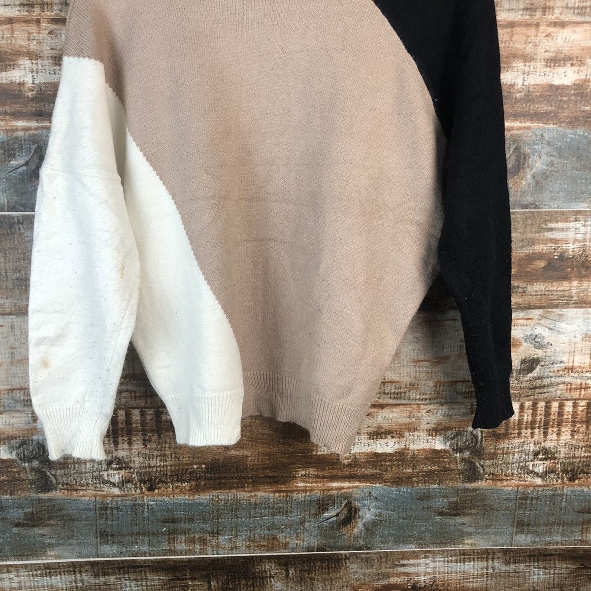 Homespun Knitwear × Japanese Brand DL Japanese Brand Beige Knitwear #C677 Size M / US 6-8 / IT 42-44 - 12 Thumbnail
