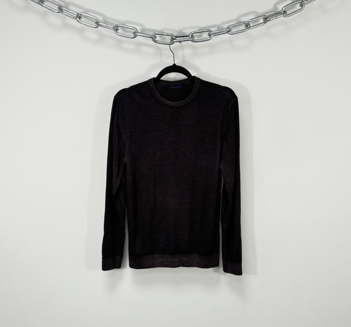 Daniele Fiesoli Daniele Fiesoli Men’s Burgundy Brown Luxury Wool Sweater Size US M / EU 48-50 / 2 - 1 Thumbnail
