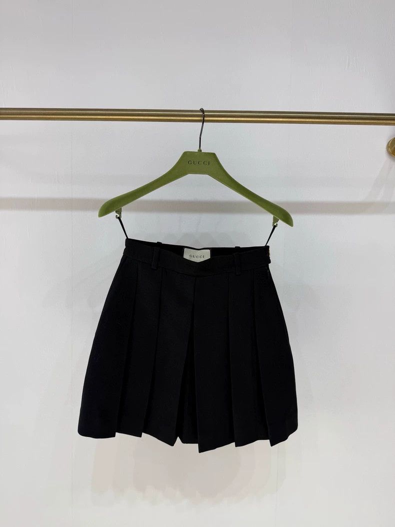 gucci classic pleated g-logo mini skirt-dmc