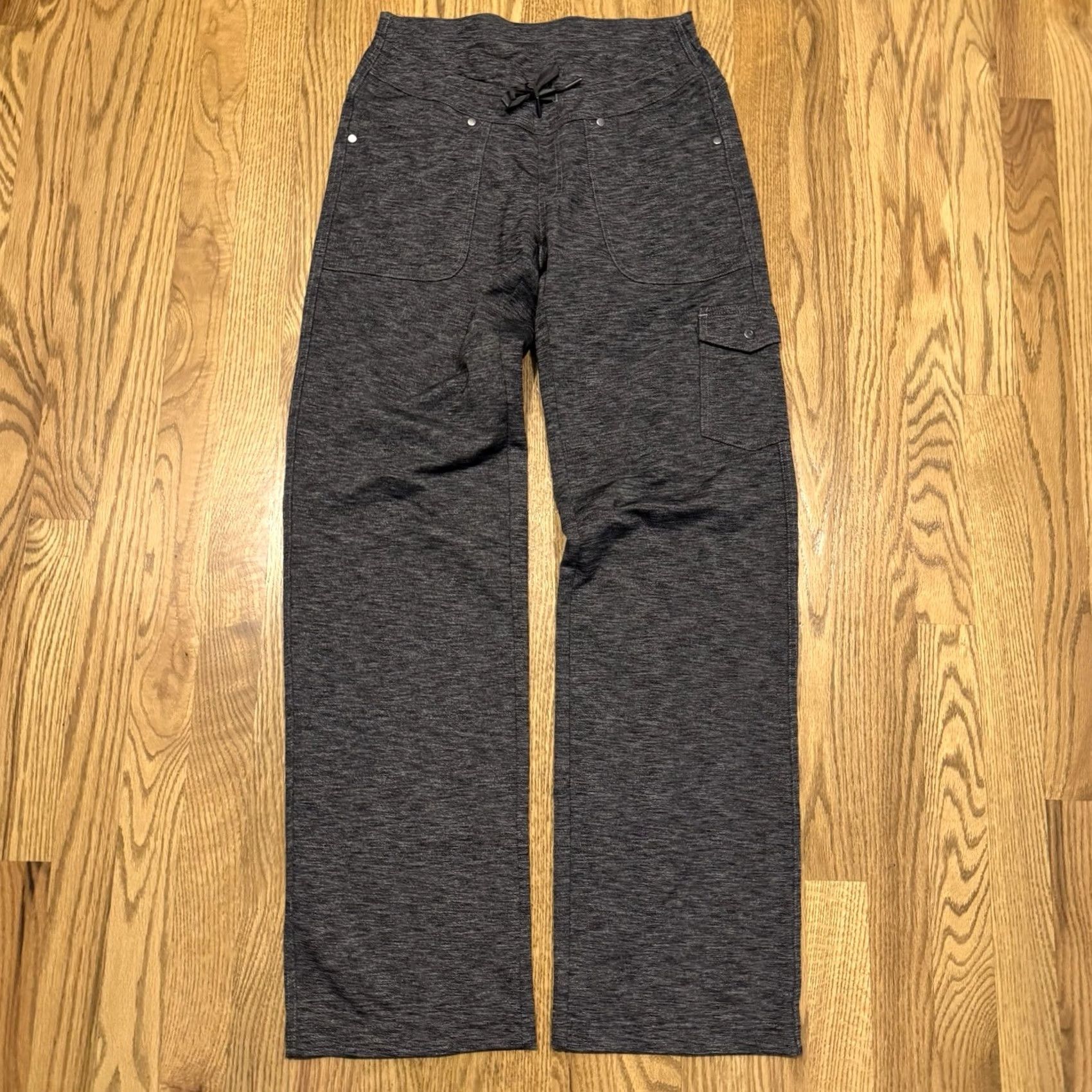 Vintage Kuhl Pants Womens 4 Gray Mova Straight Leg Pull Cargo Women Size Dark Grey Size 27" / US 4 / IT 40 - 2 Thumbnail