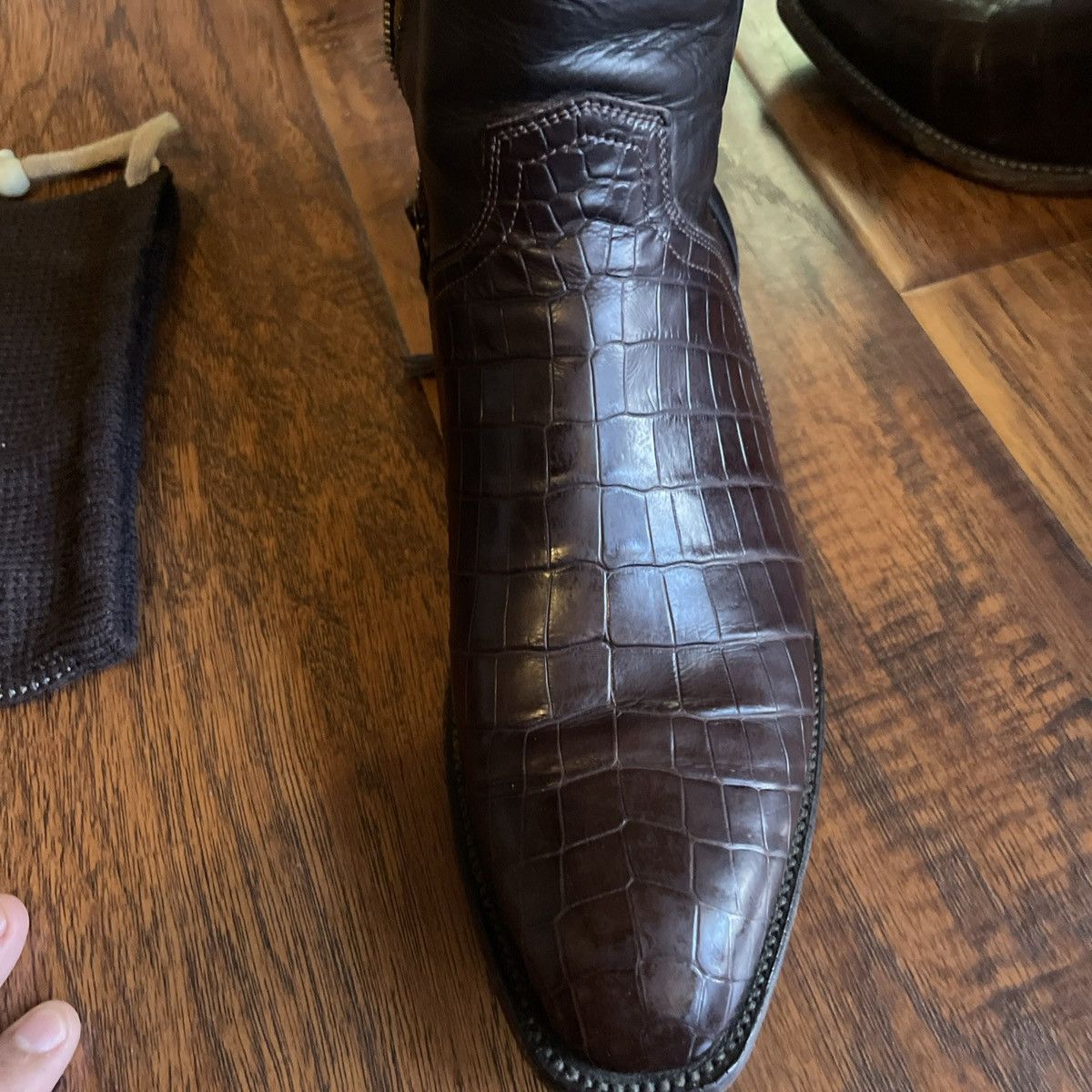 Lucchese Rare Lucchese Cowboy Boot 10 Elliot Nile crocodile Western Size US 10 / EU 43 - 23 Thumbnail