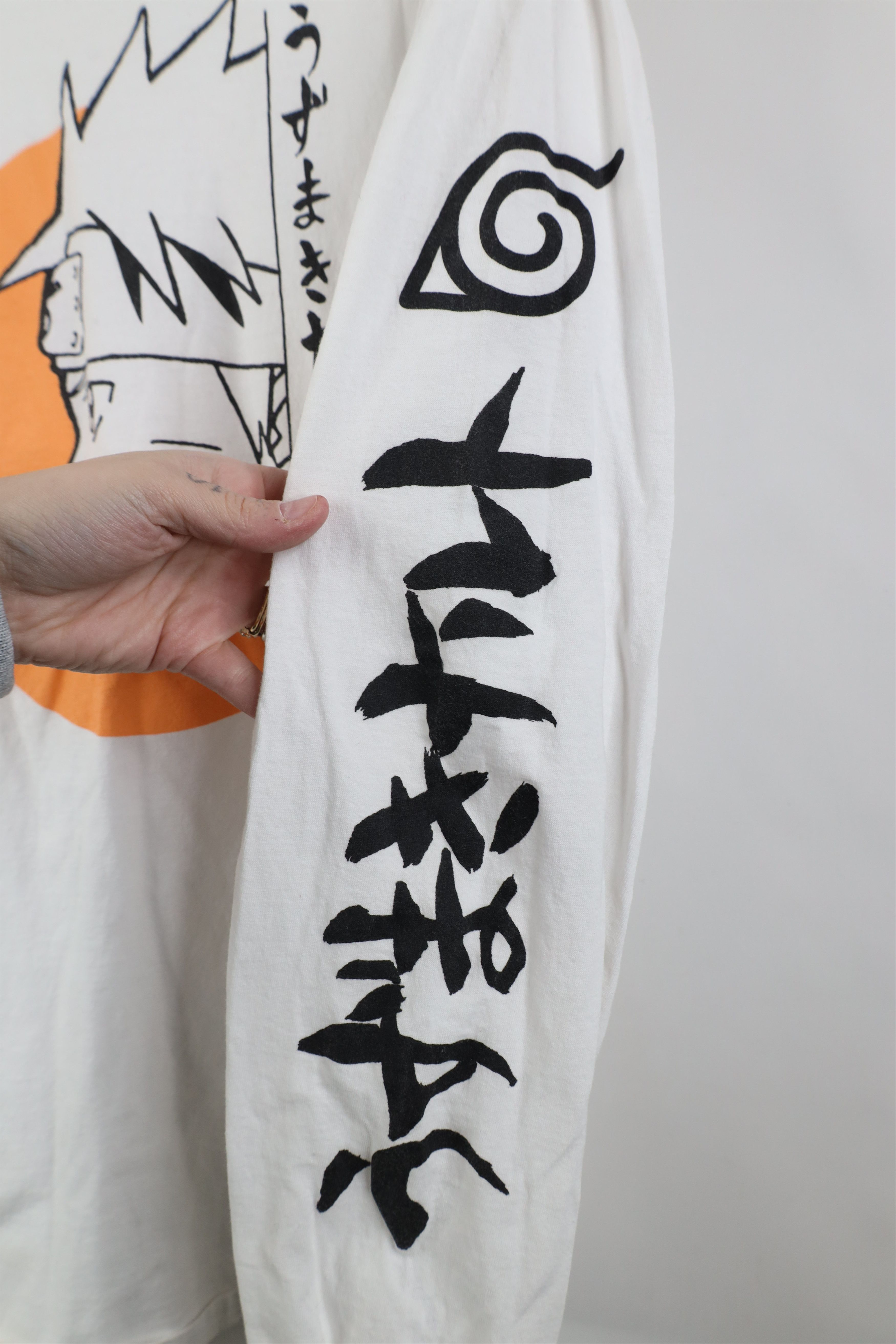 Vintage Vintage Y2K Shonen Jump Naruto Shippuden Long Sleeve T-Shirt Size US M / EU 48-50 / 2 - 5 Thumbnail