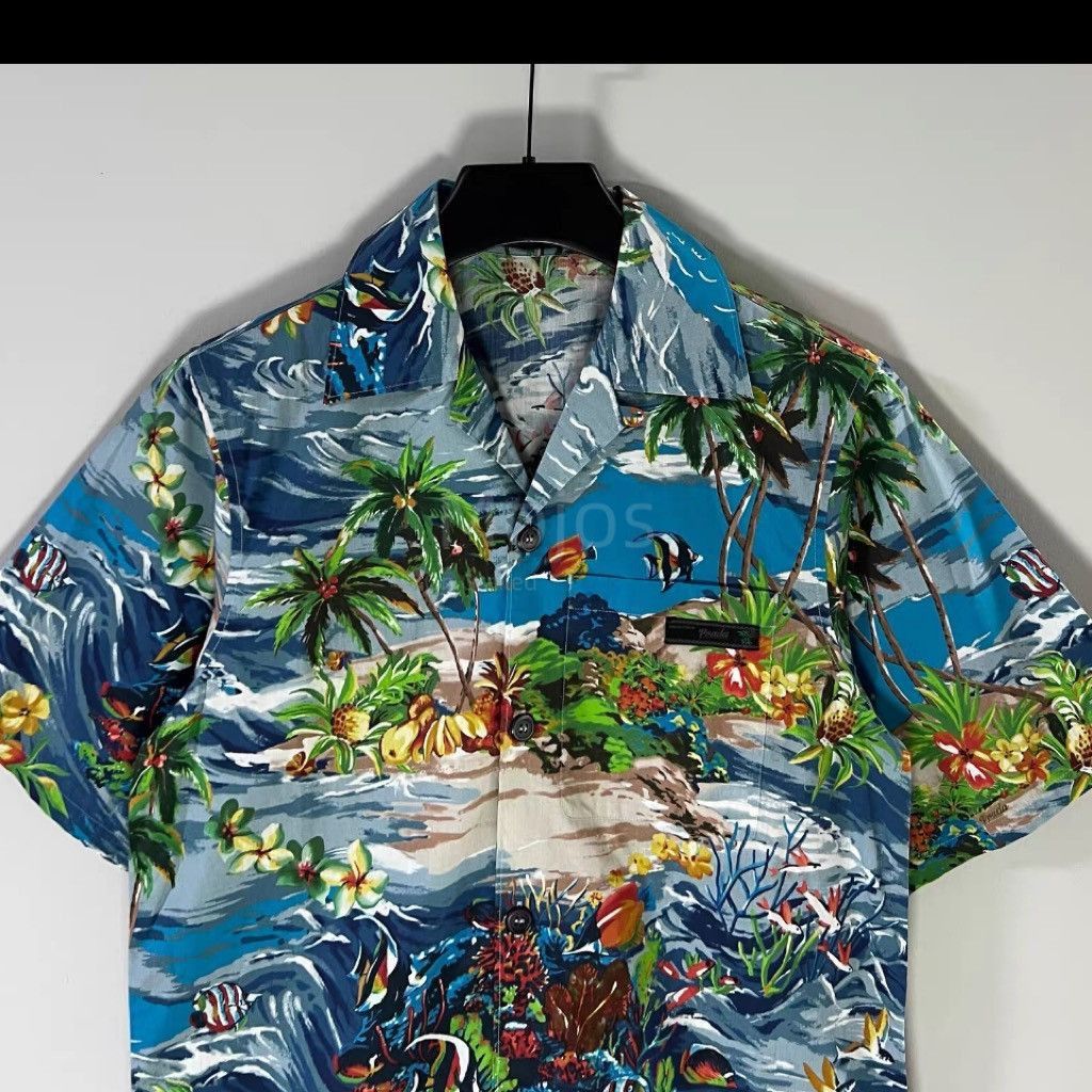 Prada Prada Beach Painting shirt Size US XS / EU 42 / 0 - 3 Thumbnail