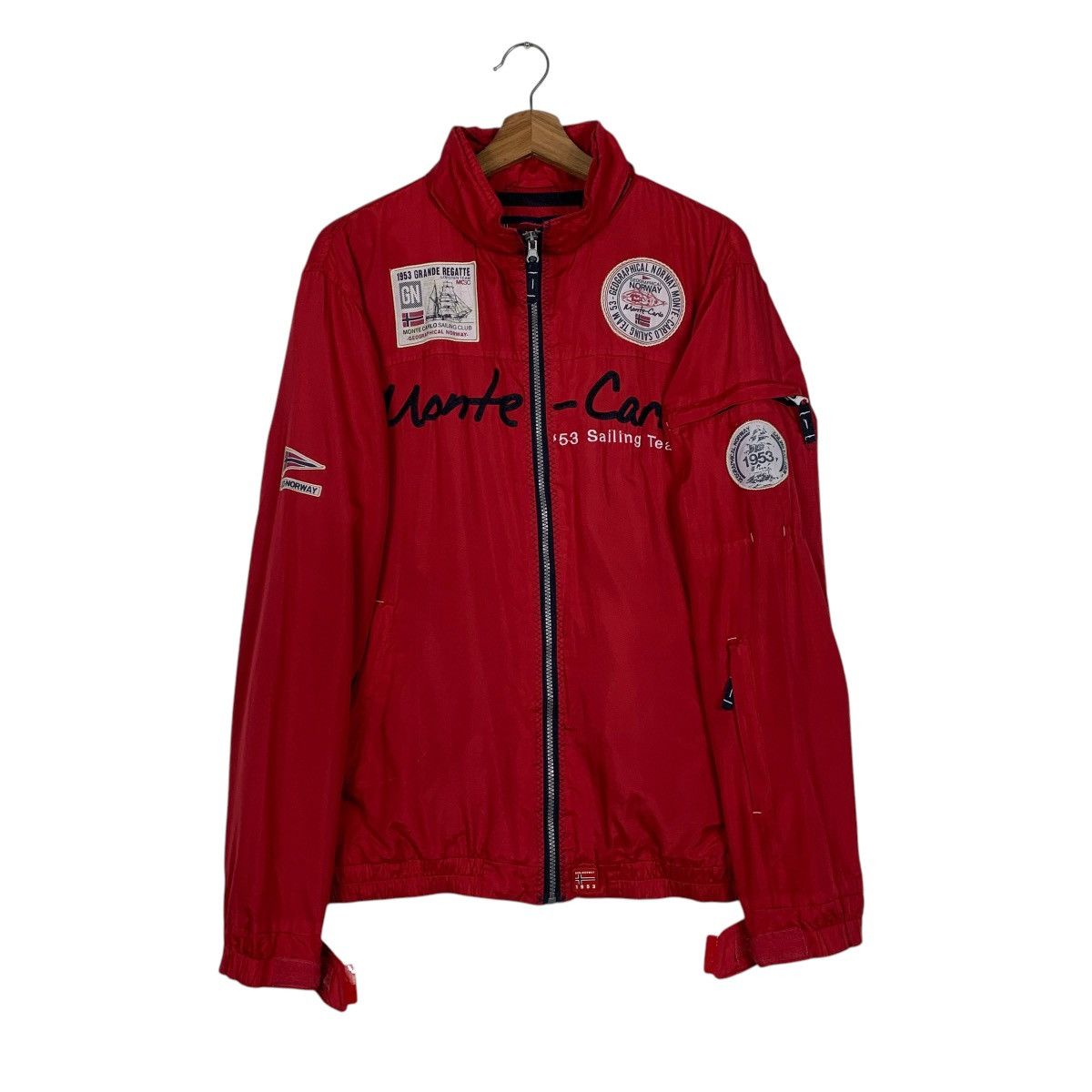 Japanese Brand Monte Carlo Sailing Team Jacket Size US M / EU 48-50 / 2 - 7 Thumbnail