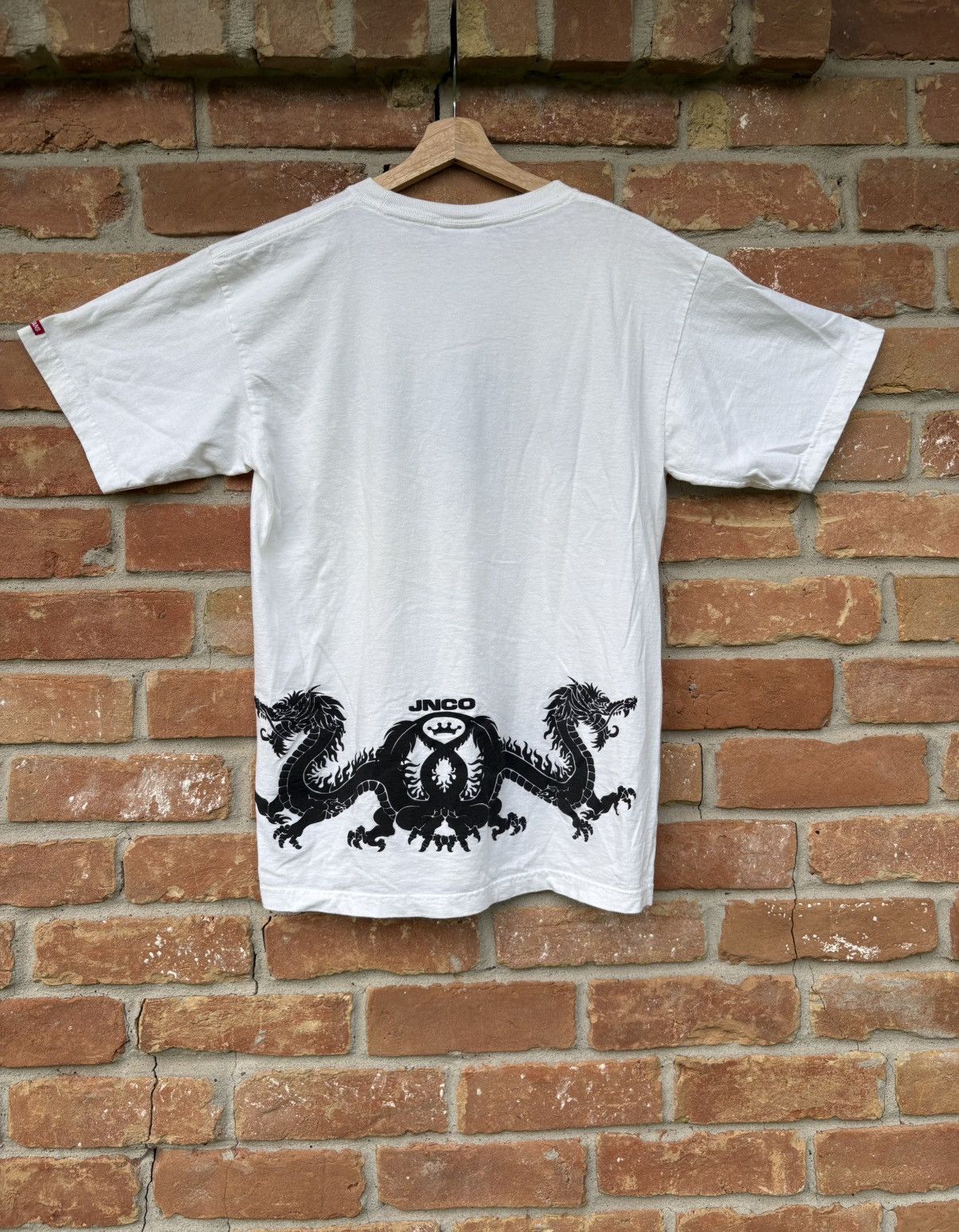 JNCO Vintage 90s JNCO Jeans Dragon Graphic T-Shirt Size US L / EU 52-54 / 3 - 6 Thumbnail