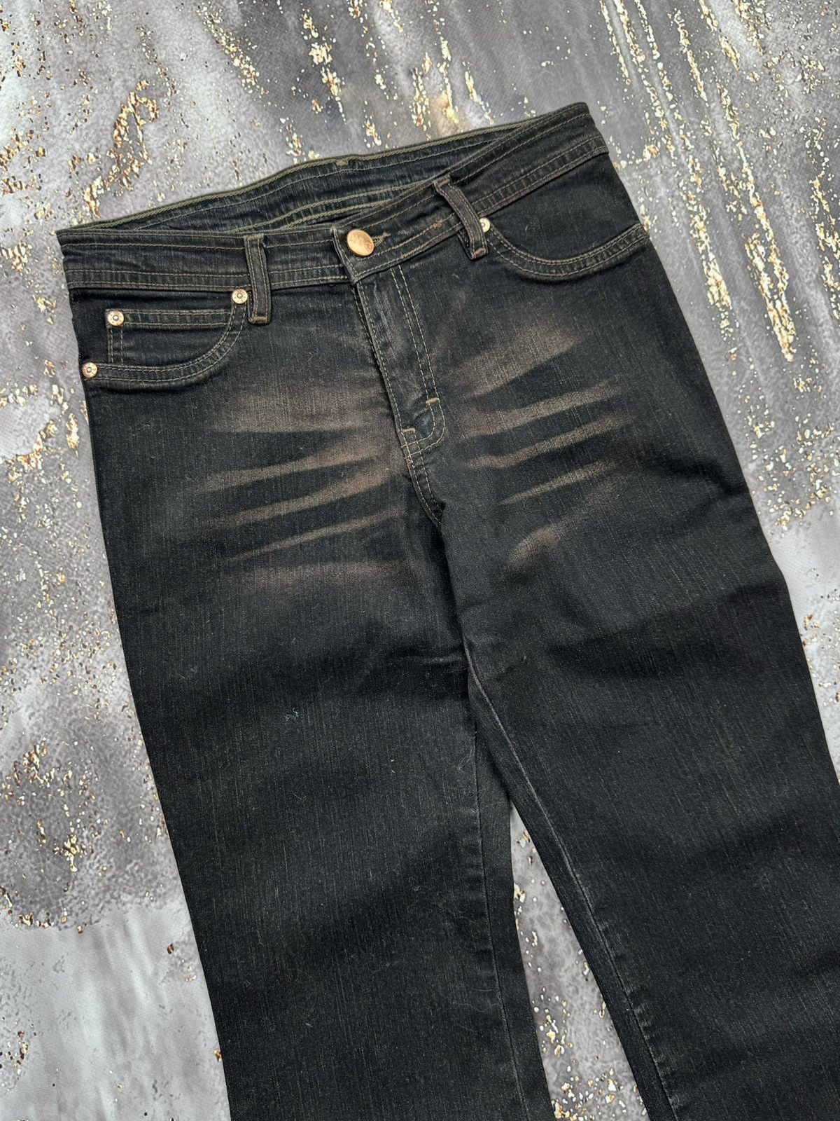 Vintage Vintage Flared Jeans Size 27" / US 4 / IT 40 - 2 Thumbnail