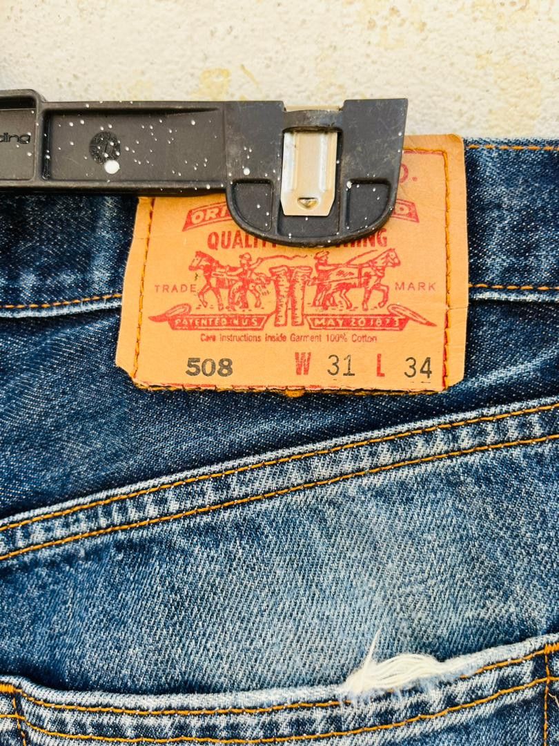 Levi's Vintage Clothing × Vintage Vintage Levis Distressed Japanese Designer Fashion Style Size US 30 / EU 46 - 10 Thumbnail