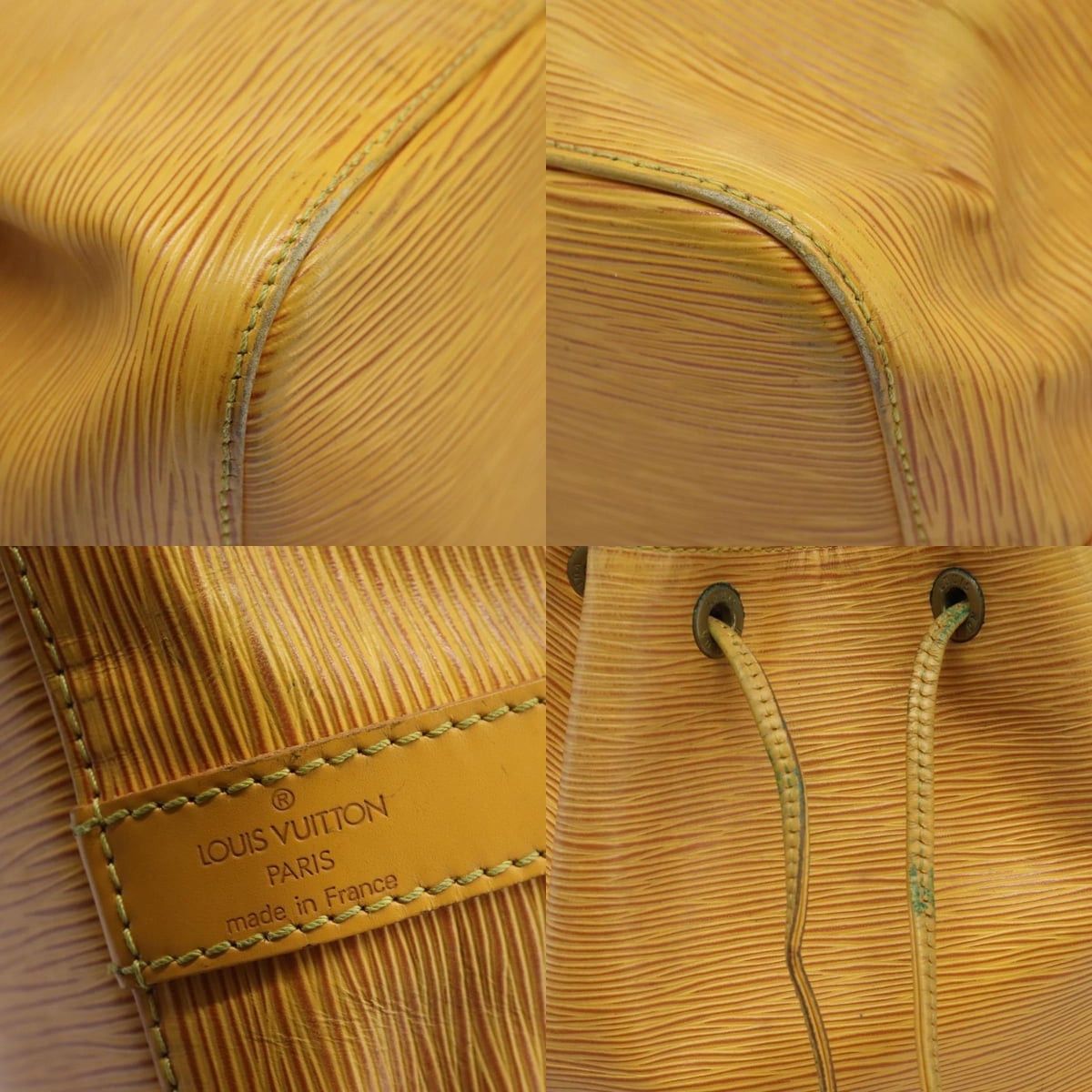 Louis Vuitton LOUIS VUITTON Epi Petit Noe Shoulder Bag Yellow M44109 Size ONE SIZE - 11 Thumbnail