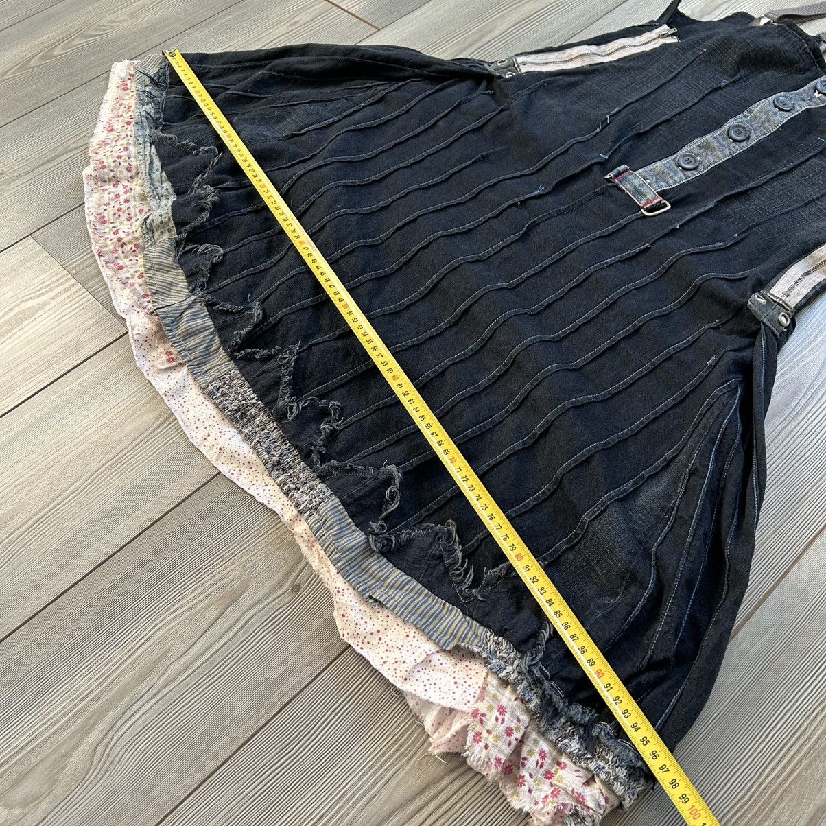 Marithe + Francois Girbaud Marithe Francois Girbaud Avabtgarde Denim Y2K Dress Size M / US 6-8 / IT 42-44 - 17 Thumbnail