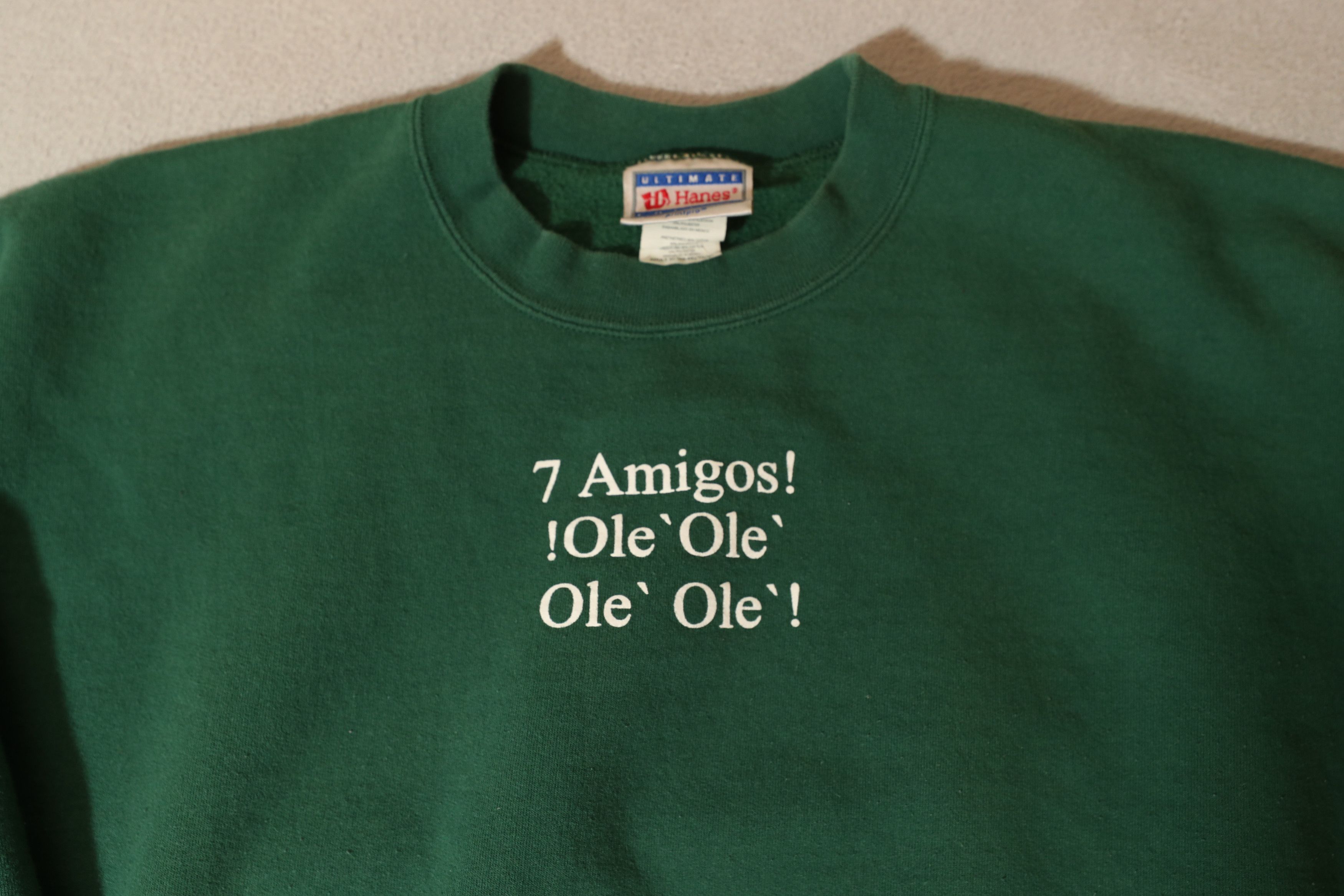 Hanes × Vintage 7 amigos ole ole ole Margaritaville Crewneck Sweatshirt (XL) Size US XL / EU 56 / 4 - 4 Thumbnail