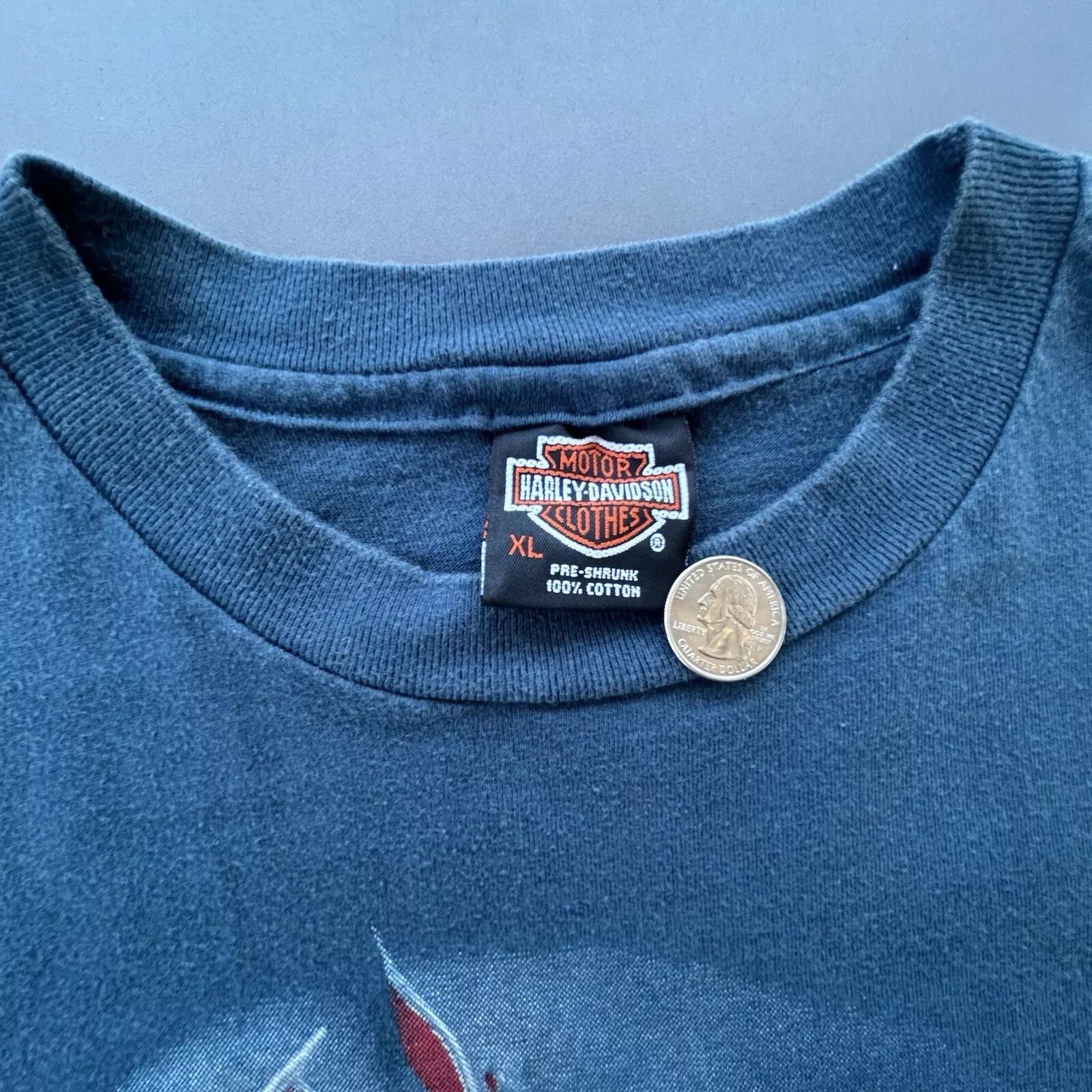 Harley Davidson Vintage Harley Davidson Shirt Adult Extra Large 90s Size US XL / EU 56 / 4 - 6 Thumbnail