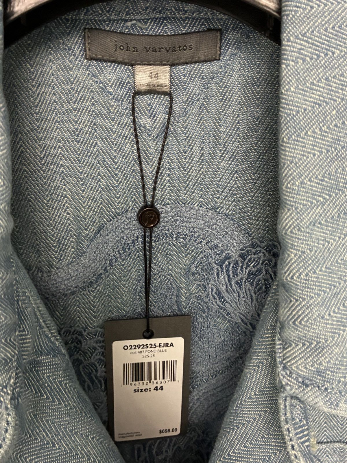 John Varvatos Jacob Chore Jacket 44 USA 34 small Size US S / EU 44-46 / 1 - 14 Thumbnail