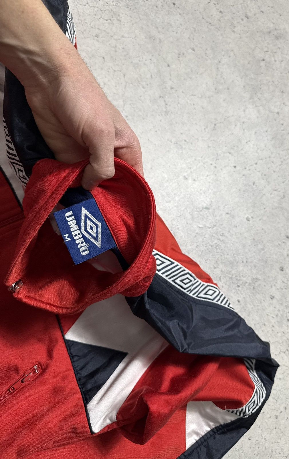 Umbro Umbro Vintage 90’s Full Zip Track Jacket Size M Size US M / EU 48-50 / 2 - 7 Thumbnail