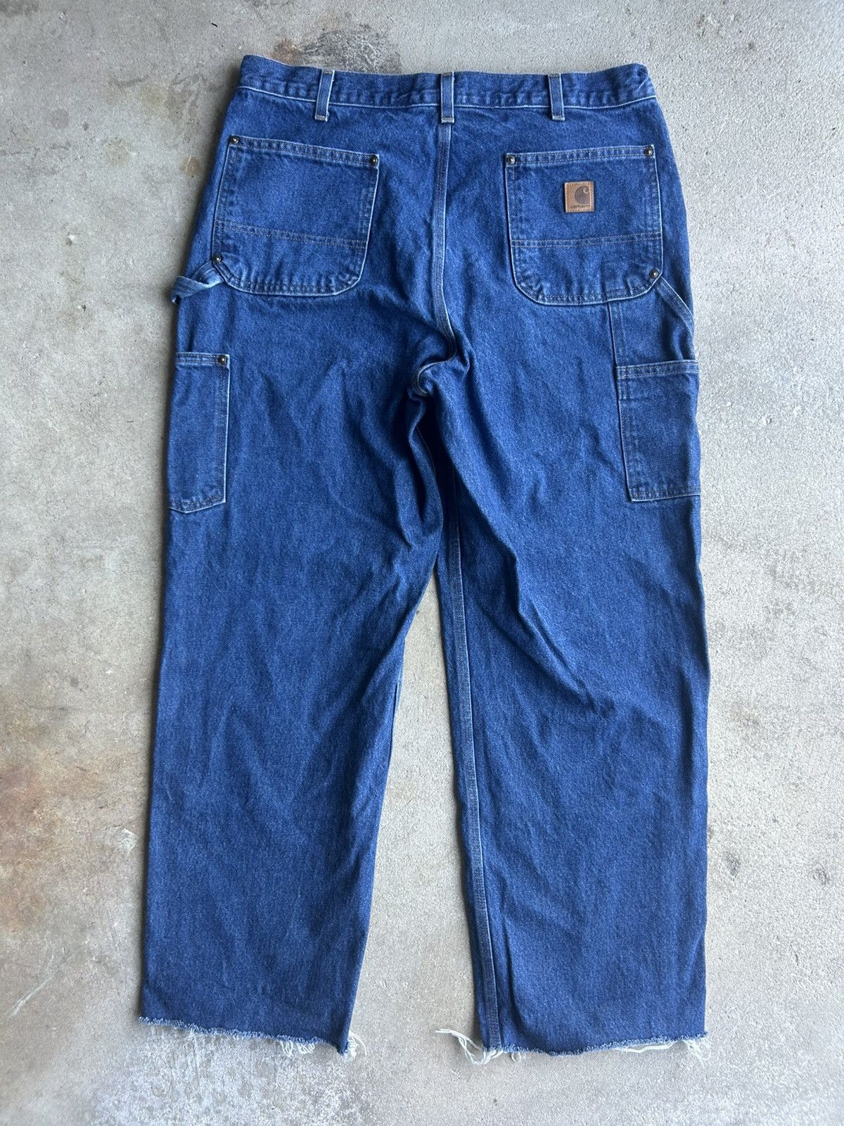 Carhartt Vintage Carhartt Denim carpenter work pants Size US 36 / EU 52 - 9 Thumbnail