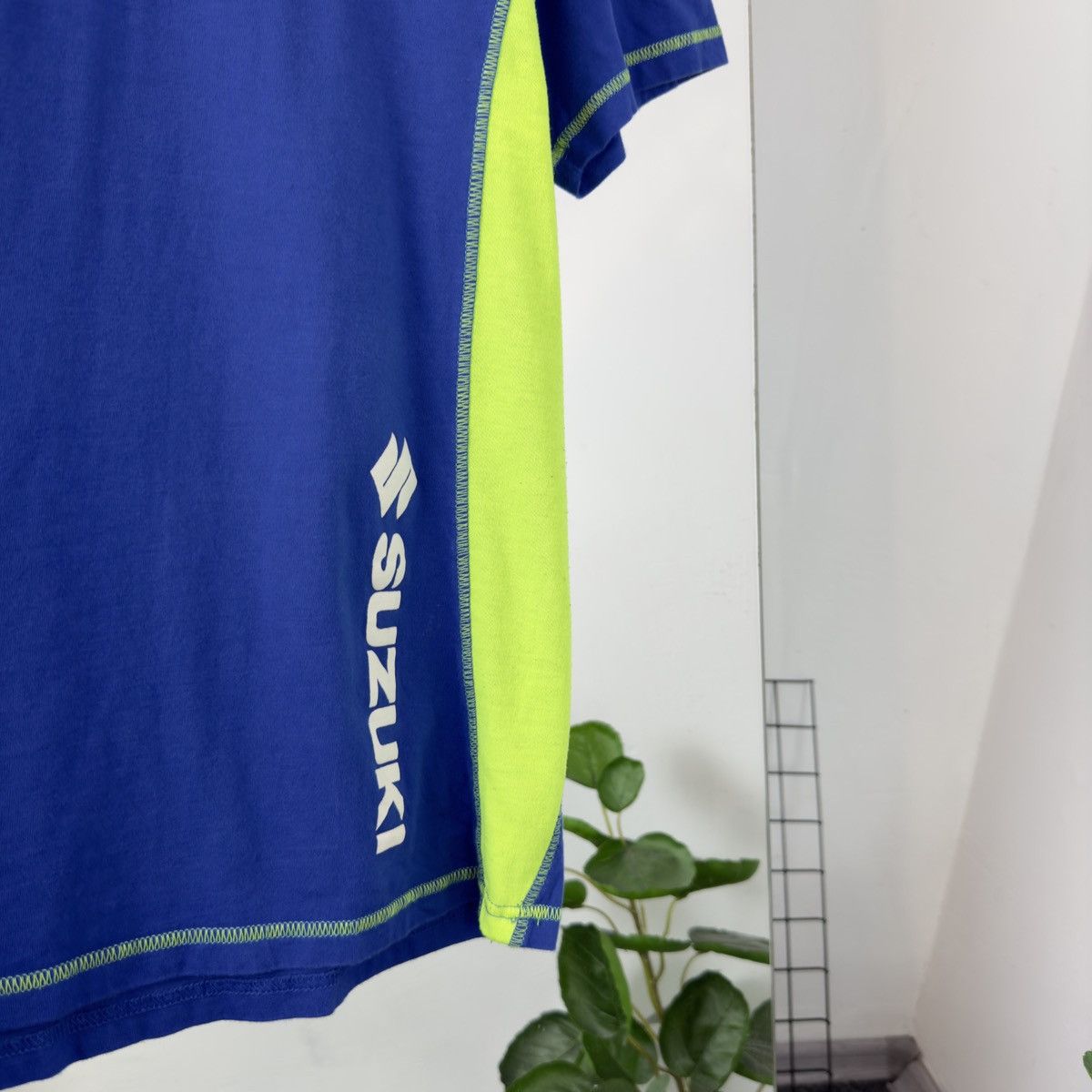 Vintage Suzuki Team Racing T-shirt Vintage Big Print Size US L / EU 52-54 / 3 - 4 Thumbnail