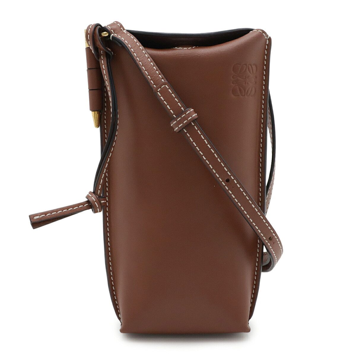 Loewe Loewe Anagram Gate Pocket Calfskin Shoulder Bag Leather Shoulder Bag C650Z42X34 DUTY FREE for USA