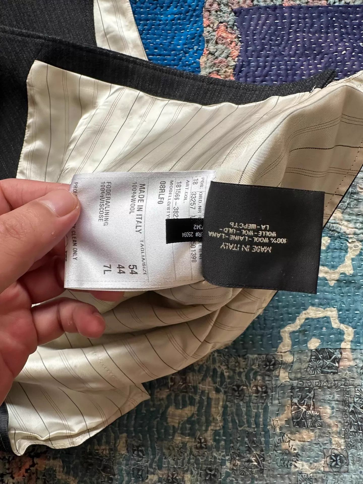 RRL Ralph Lauren RRL Striped Wool Vest 40R Italian Size 40R - 4 Thumbnail