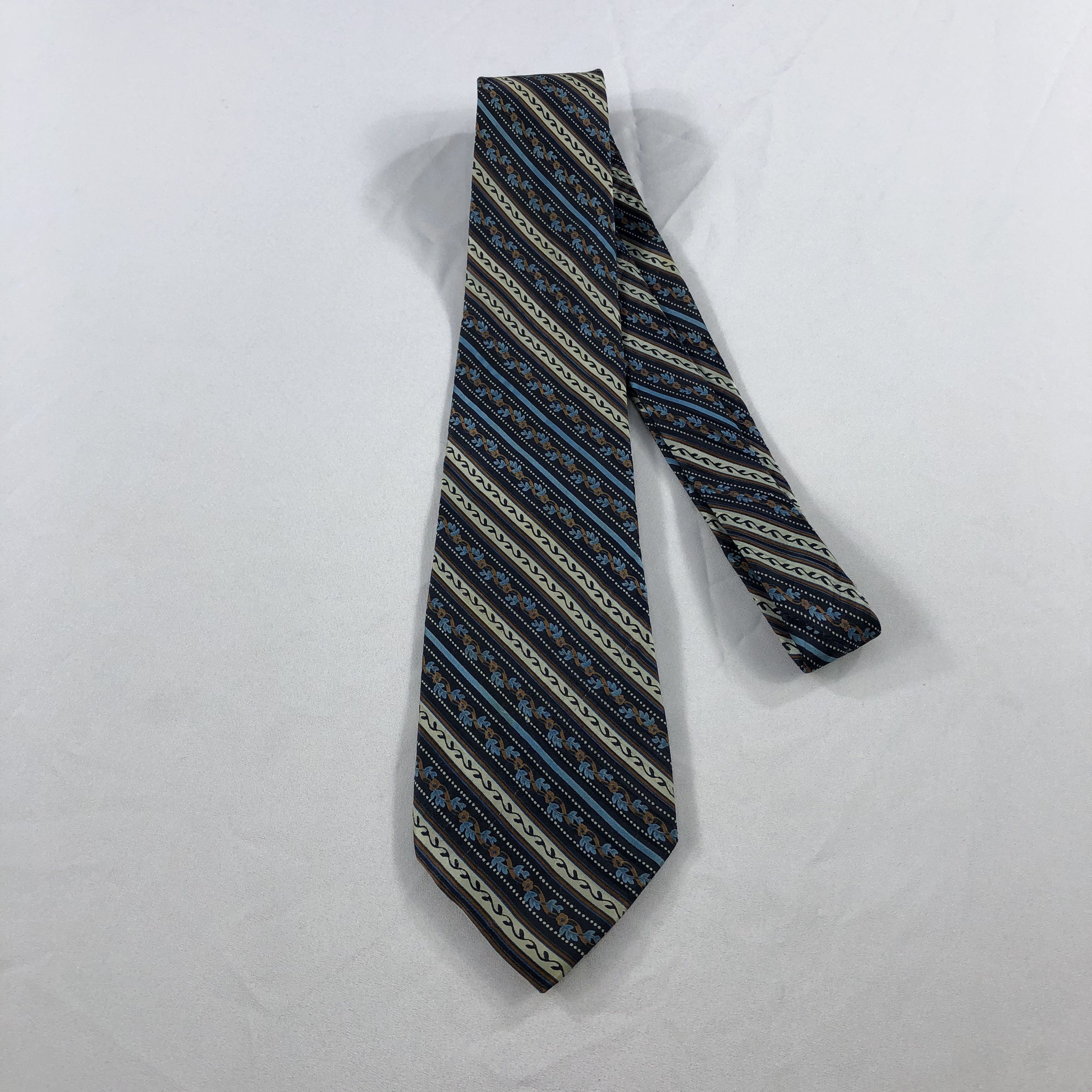 Vintage × Yves Saint Laurent Yves Saint Laurent Silk Neck Ties T90 Size ONE SIZE - 1 Thumbnail