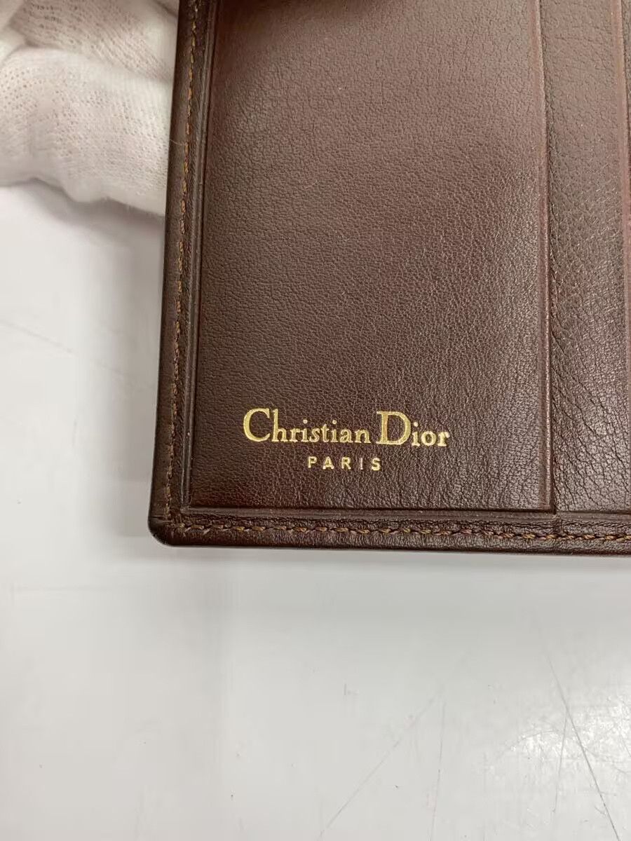 Dior Dior Leather Wallet Brown Size ONE SIZE - 3 Thumbnail