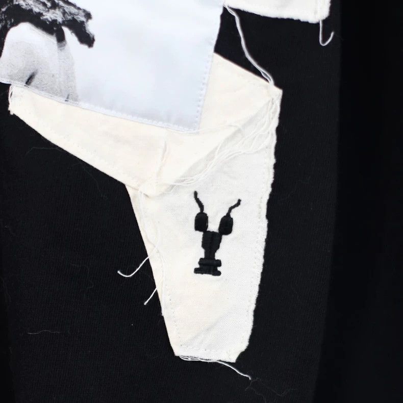 Rick Owens rickowens sub - line women's patchwork sweatshirt-2508 Size US M / EU 48-50 / 2 - 3 Thumbnail