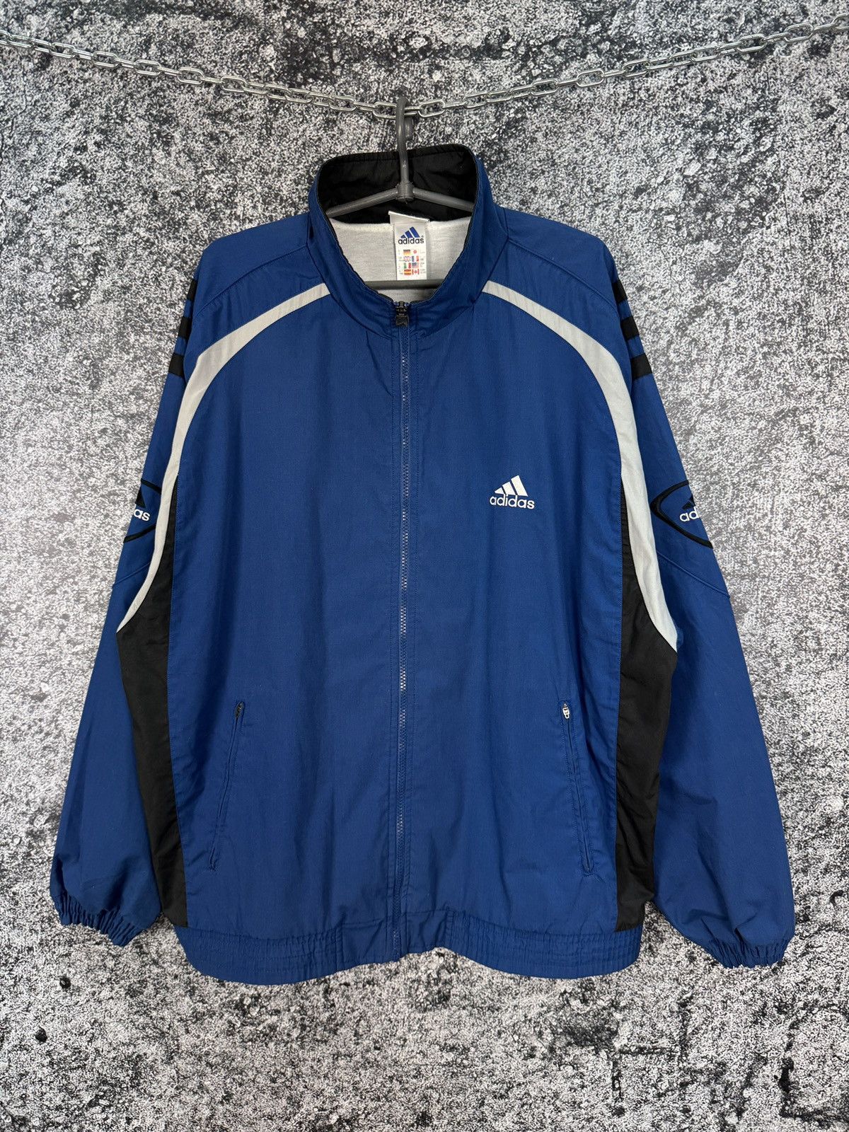 Adidas Men’s Adidas Vintage 90s Full Zip Track Jacket Size XL Size US XL / EU 56 / 4 - 1 Thumbnail